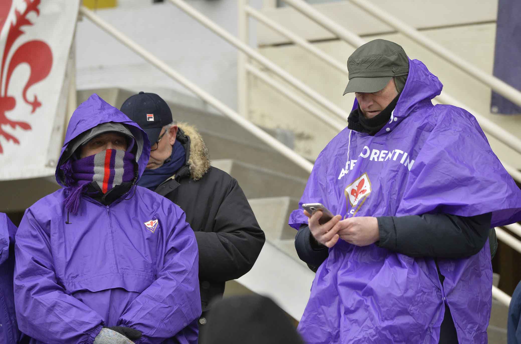 FIORENTINA-CHIEVO 25-02-2018 tifosi. SILPRESS/GALASSI SILVANO