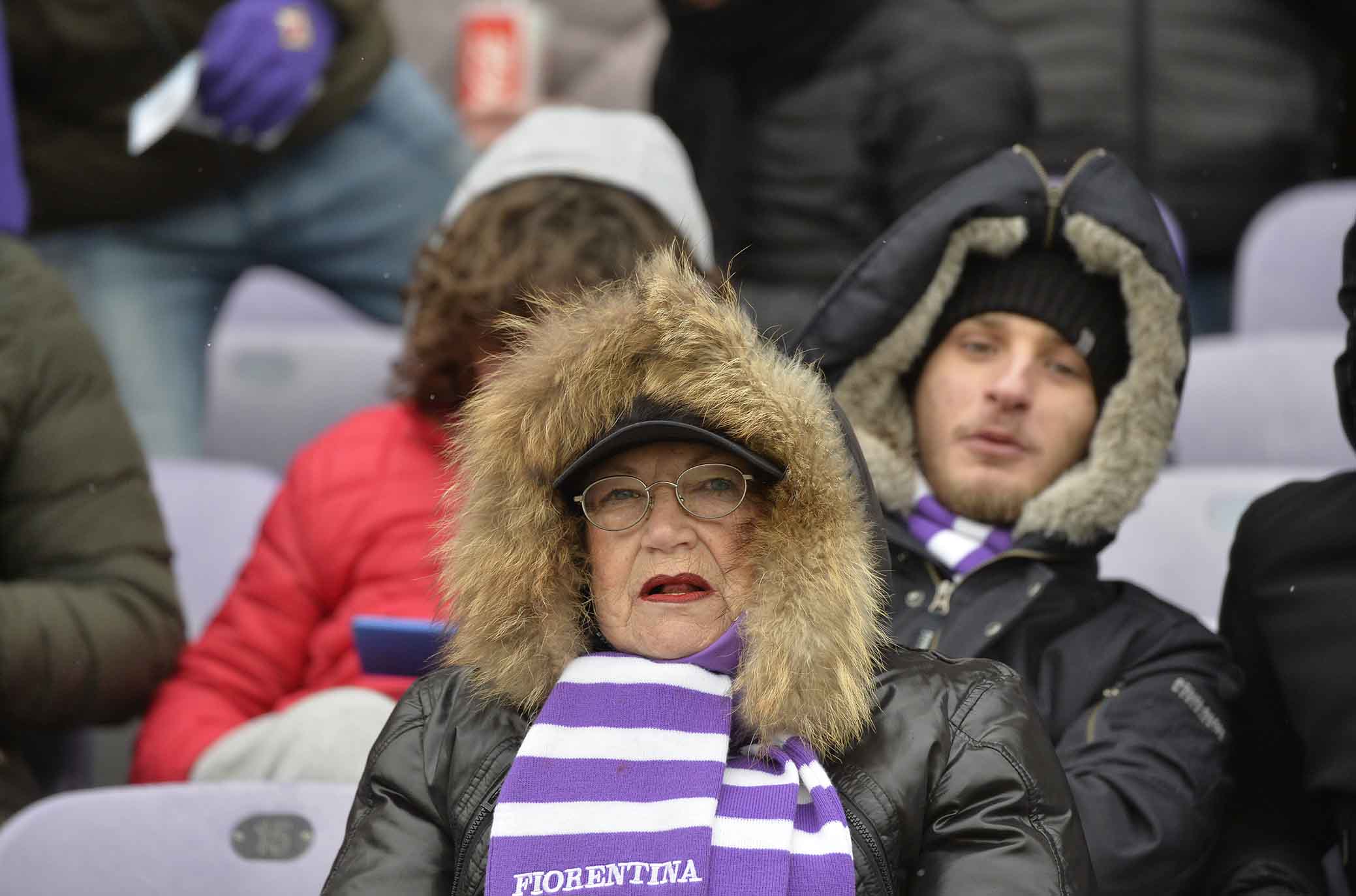FIORENTINA-CHIEVO 25-02-2018 tifosi. SILPRESS/GALASSI SILVANO
