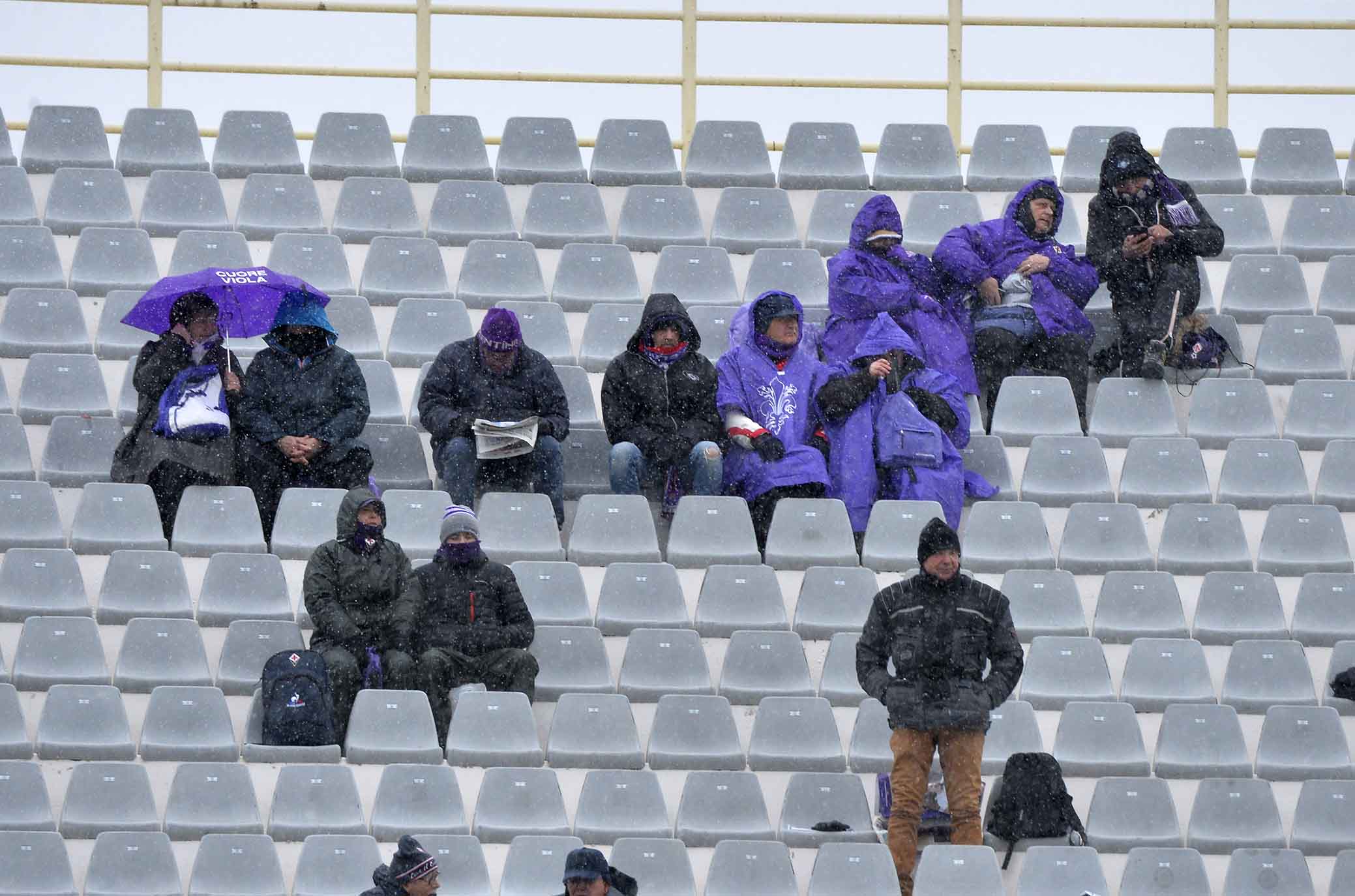 FIORENTINA-CHIEVO 25-02-2018 tifosi. SILPRESS/GALASSI SILVANO