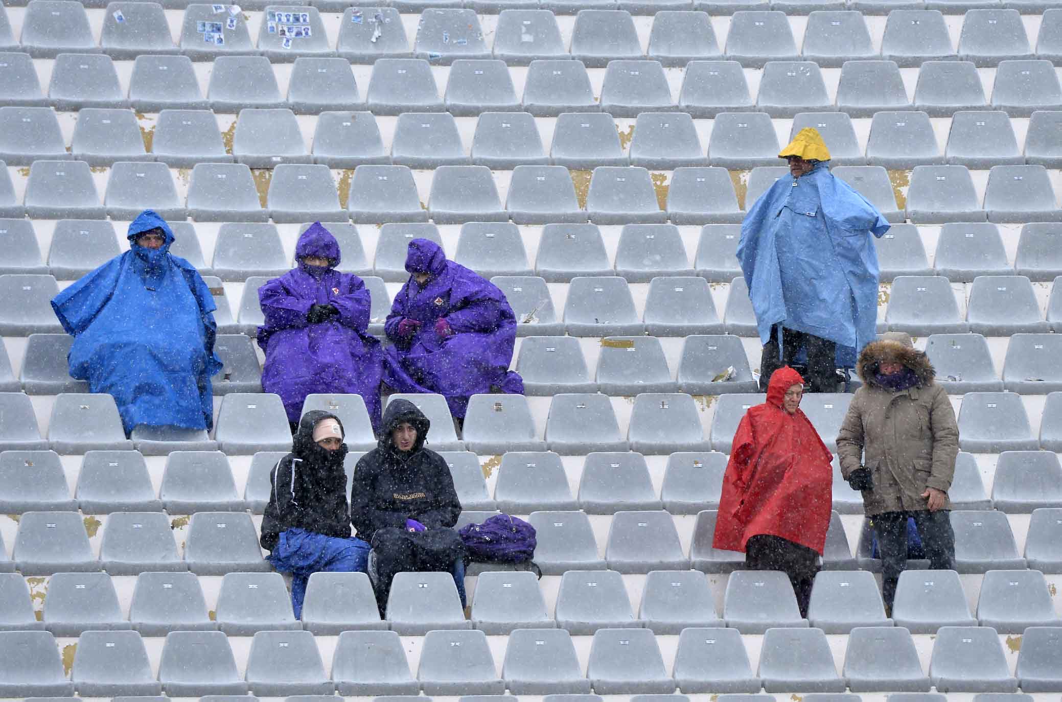 FIORENTINA-CHIEVO 25-02-2018 tifosi. SILPRESS/GALASSI SILVANO