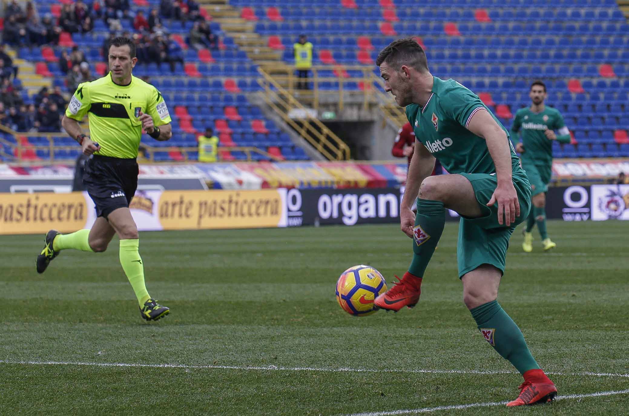 Veretout 23° GIORNATA CAMPIONATO SERIE A TIM BOLOGNA VS FIORENTINA 04-02-18