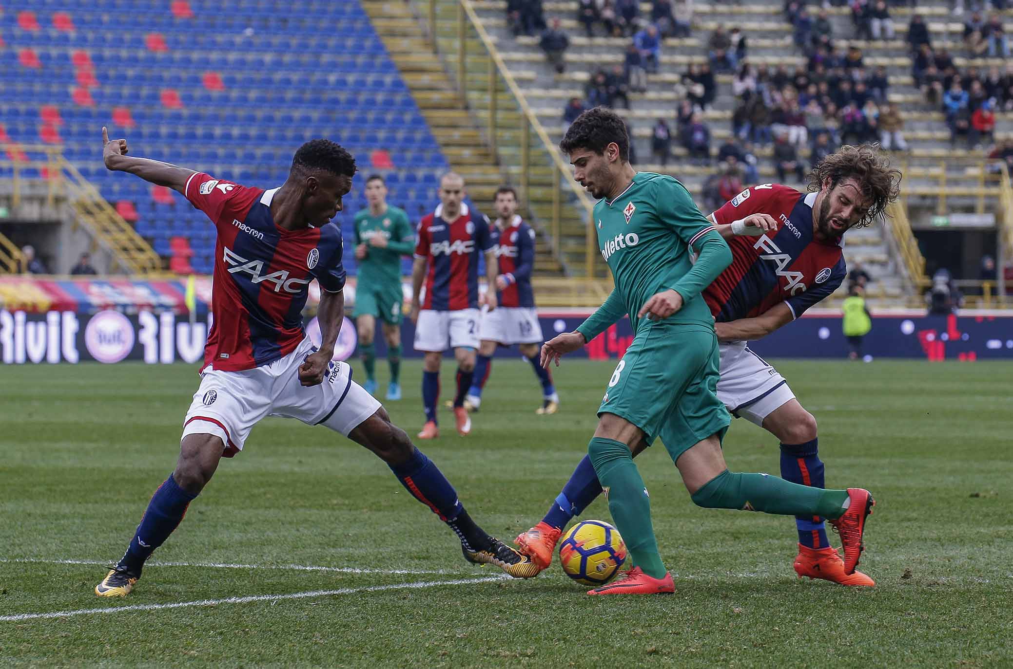 Gil Dias Mbaye Poli 23° GIORNATA CAMPIONATO SERIE A TIM BOLOGNA VS FIORENTINA 04-02-18