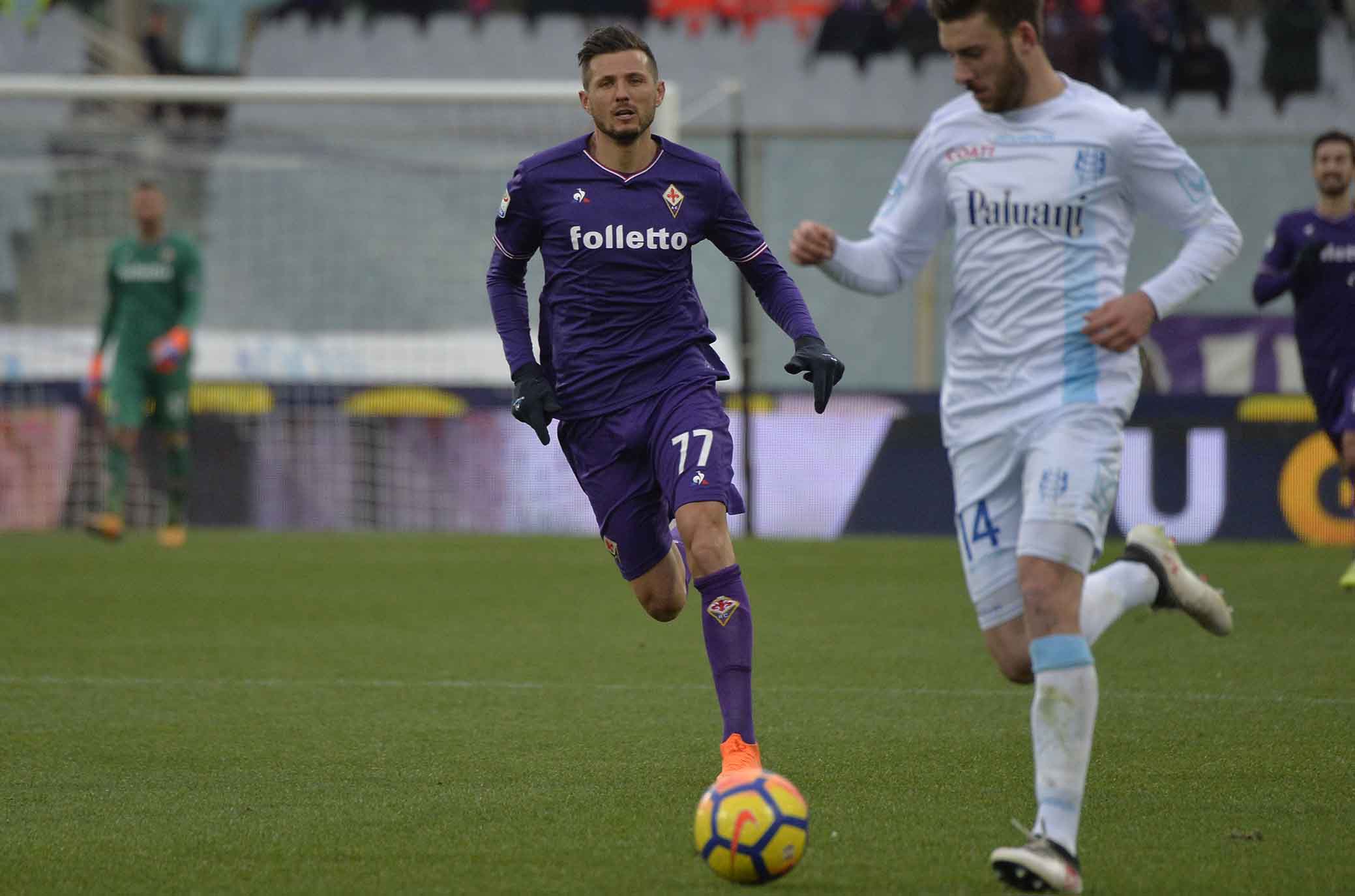 FIORENTINA-CHIEVO 25-02-2018 CYRIL THEREAU.SILPRESS/GALASSI SILVANO