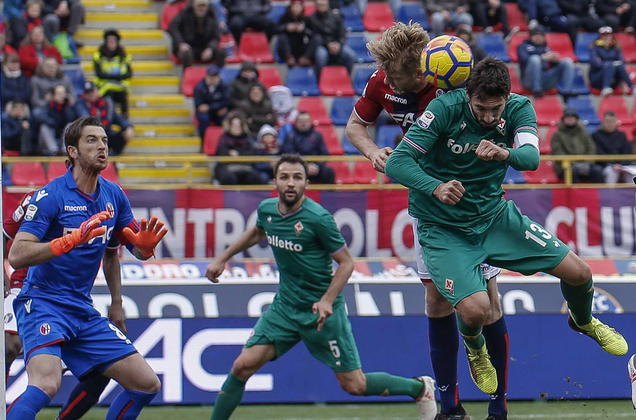 Astori Helander 23° GIORNATA CAMPIONATO SERIE A TIM BOLOGNA VS FIORENTINA 04-02-18