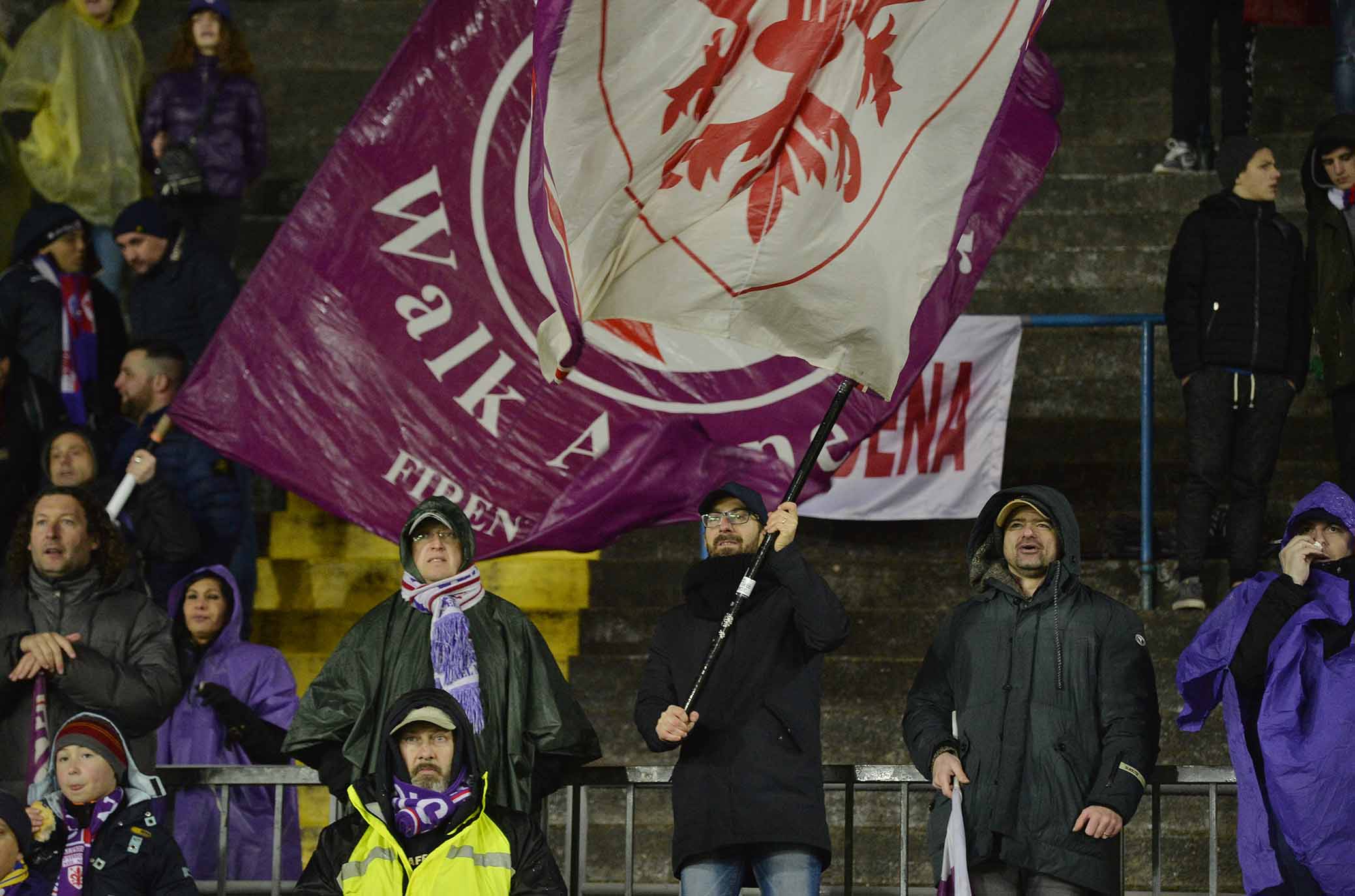 ATALANTA-FIORENTINA 18-02-2018 TIFOSI. SILPRESS/GALASSI SILVANO