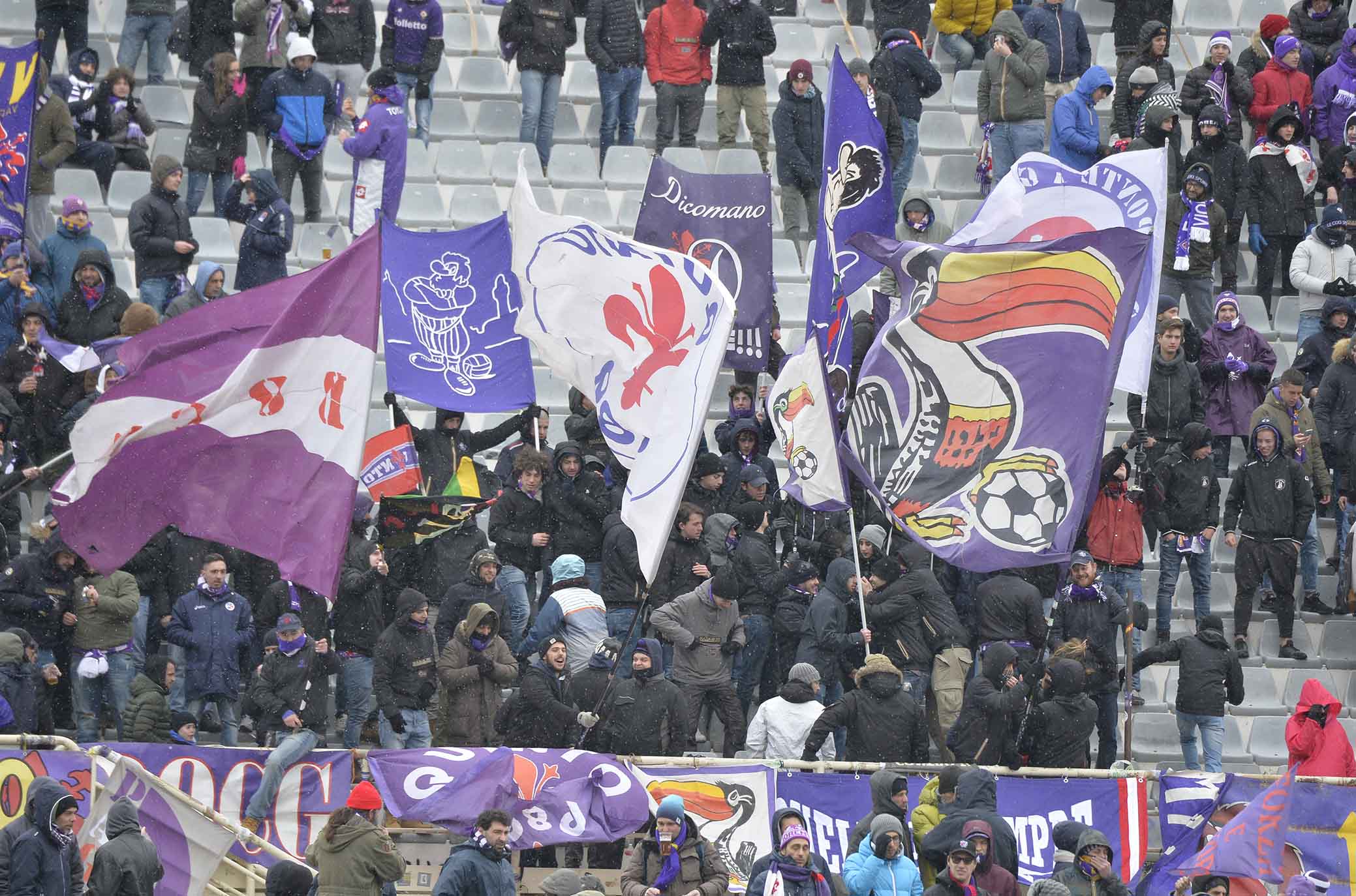 Niente trasferta per i tifosi viola residenti in Toscana: divieto dal Prefetto di Udine