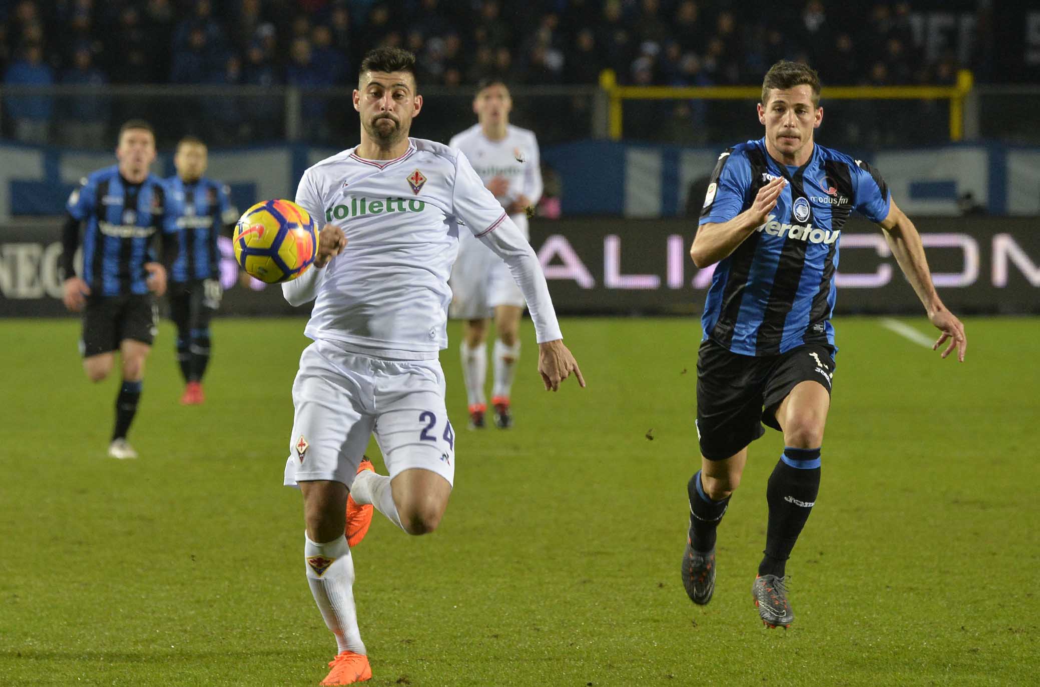 ATALANTA-FIORENTINA 18-02-2018 MARCO BENASSI. SILPRESS/GALASSI SILVANO