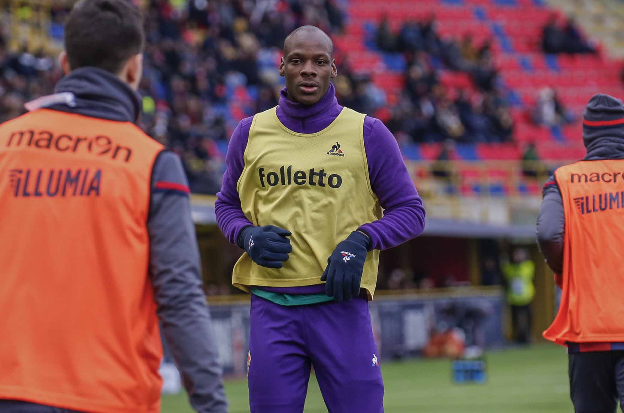 BOLOGNA, ITALIA, 04-02-18 - 23° GIORNATA DI CAMPIONATO SERIE A TIM - STADIO RENATO DALL'ARA : BOLOGNA VS FIORENTINA, NELLA FOTO: BRYAN DABO