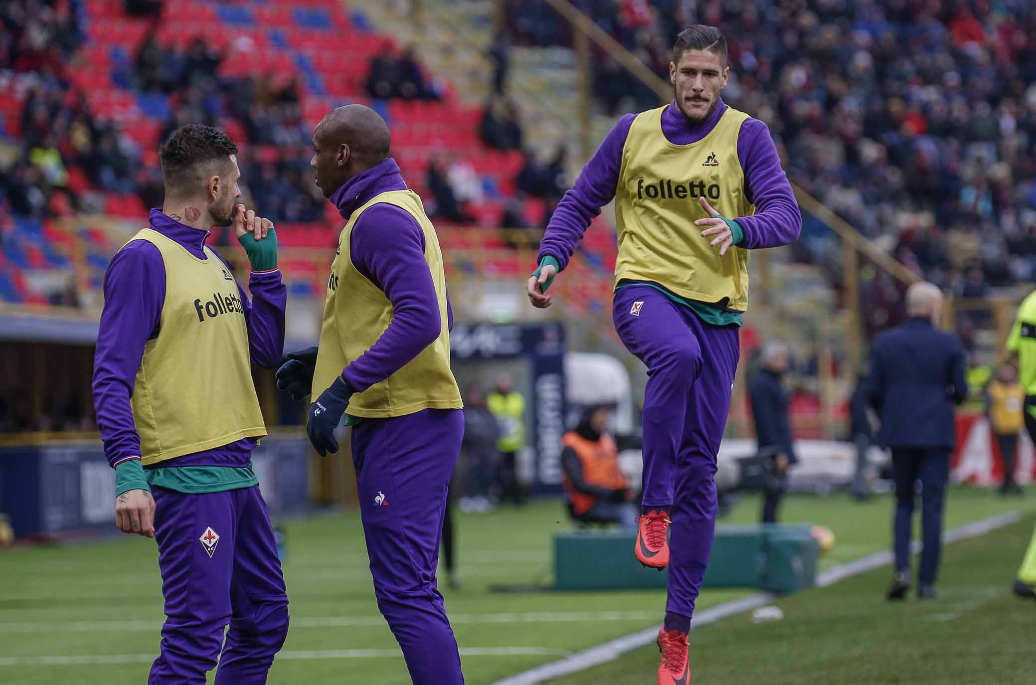 BOLOGNA, ITALIA, 04-02-18 - 23° GIORNATA DI CAMPIONATO SERIE A TIM - STADIO RENATO DALL'ARA : BOLOGNA VS FIORENTINA, NELLA FOTO: DIEGO FALCINELLI