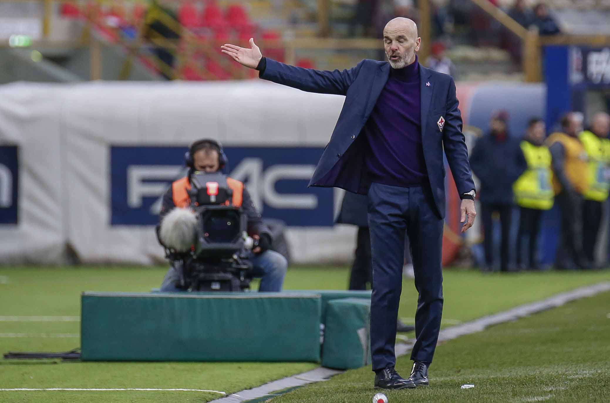 BOLOGNA, ITALIA, 04-02-18 - 23° GIORNATA DI CAMPIONATO SERIE A TIM - STADIO RENATO DALL'ARA : BOLOGNA VS FIORENTINA, NELLA FOTO: STEFANO PIOLI