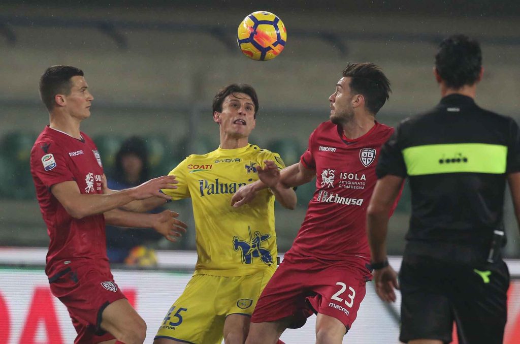 Serie A, il Chievo batte il Cagliari e torna a respirare. Gioiello di Giaccherini