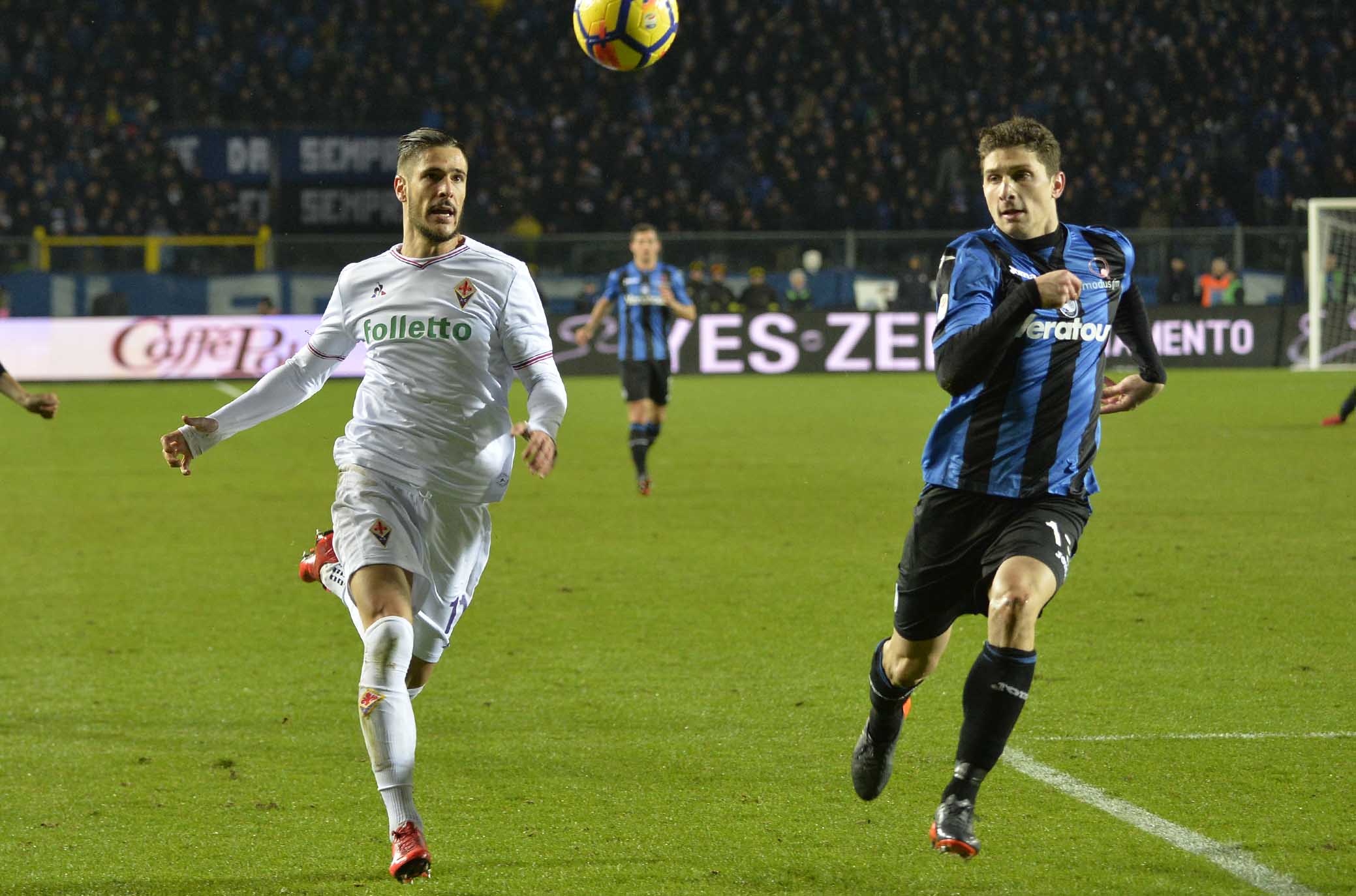 ATALANTA-FIORENTINA 18-02-2018 DIEGO FALCINELLI. SILPRESS/GALASSI SILVANO