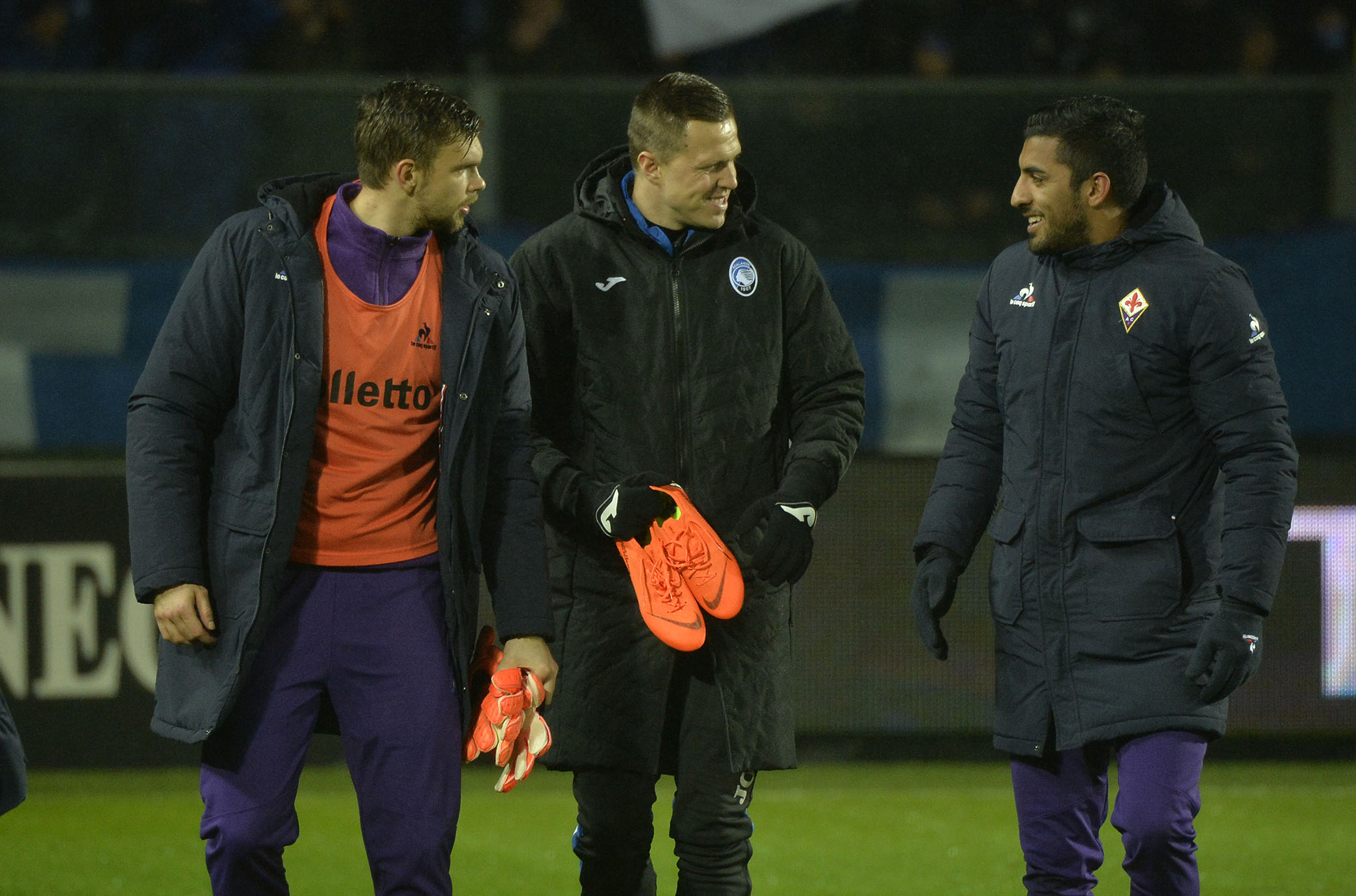ATALANTA-FIORENTINA.18-02-18. DRAGOWSKI MAXI OLIVERA JOSIP ILICIC .SILPRESS