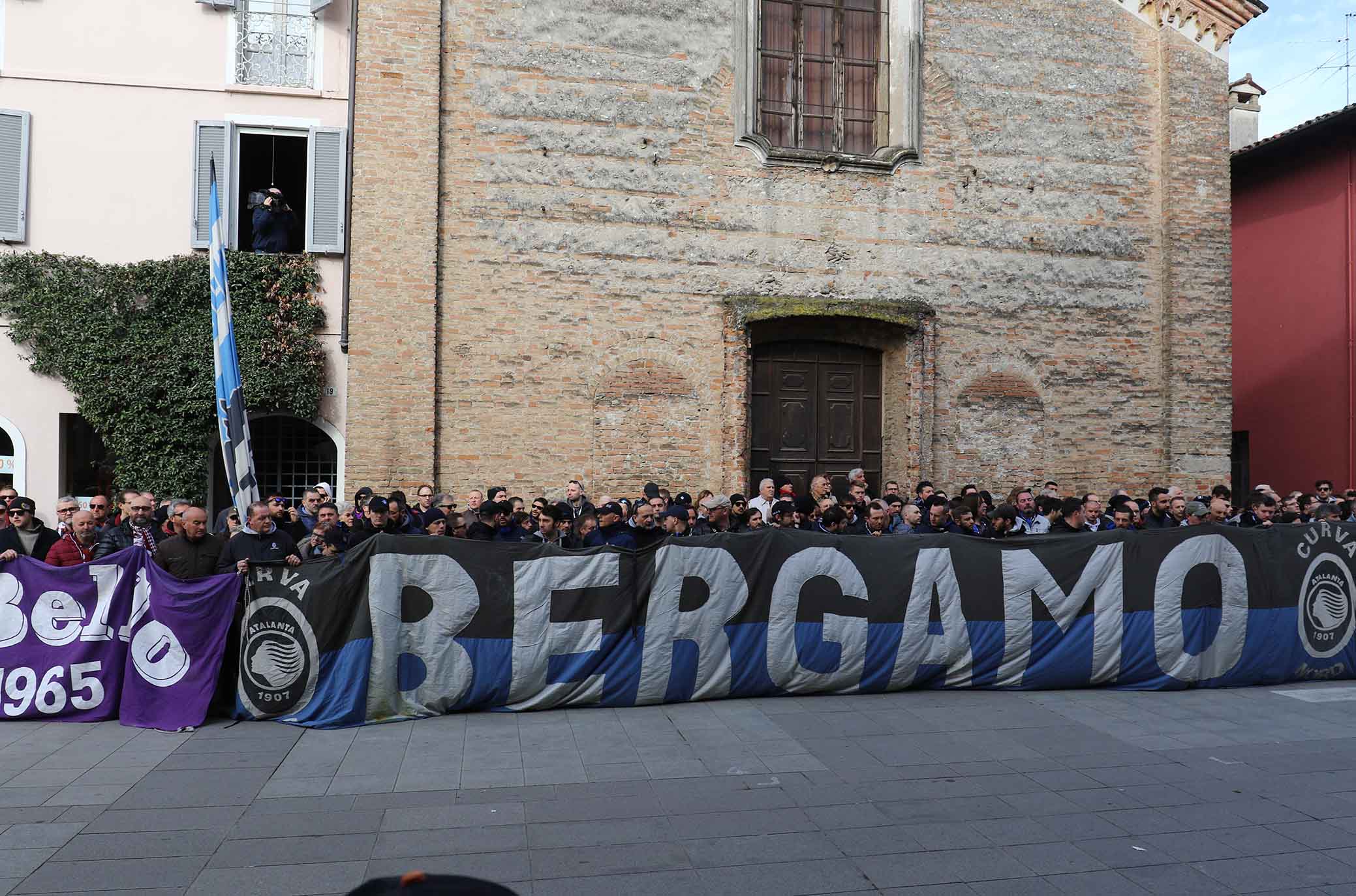 31-03-2018 Rivolta D'Adda Ph Alberto Mariani Silpress , funerali di Emiliano Mondonico allenatore Fiorentina ,Atalanta,Torino, Albinoleffe Nella Foto, la cerimonia di Emiliano Mondonico
