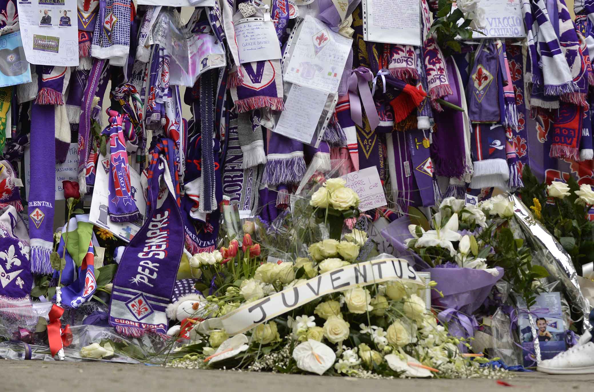 Il weekend di Davide. Fiorentina lunedì messa a S. Pellegrino, e visita alla tomba di Astori