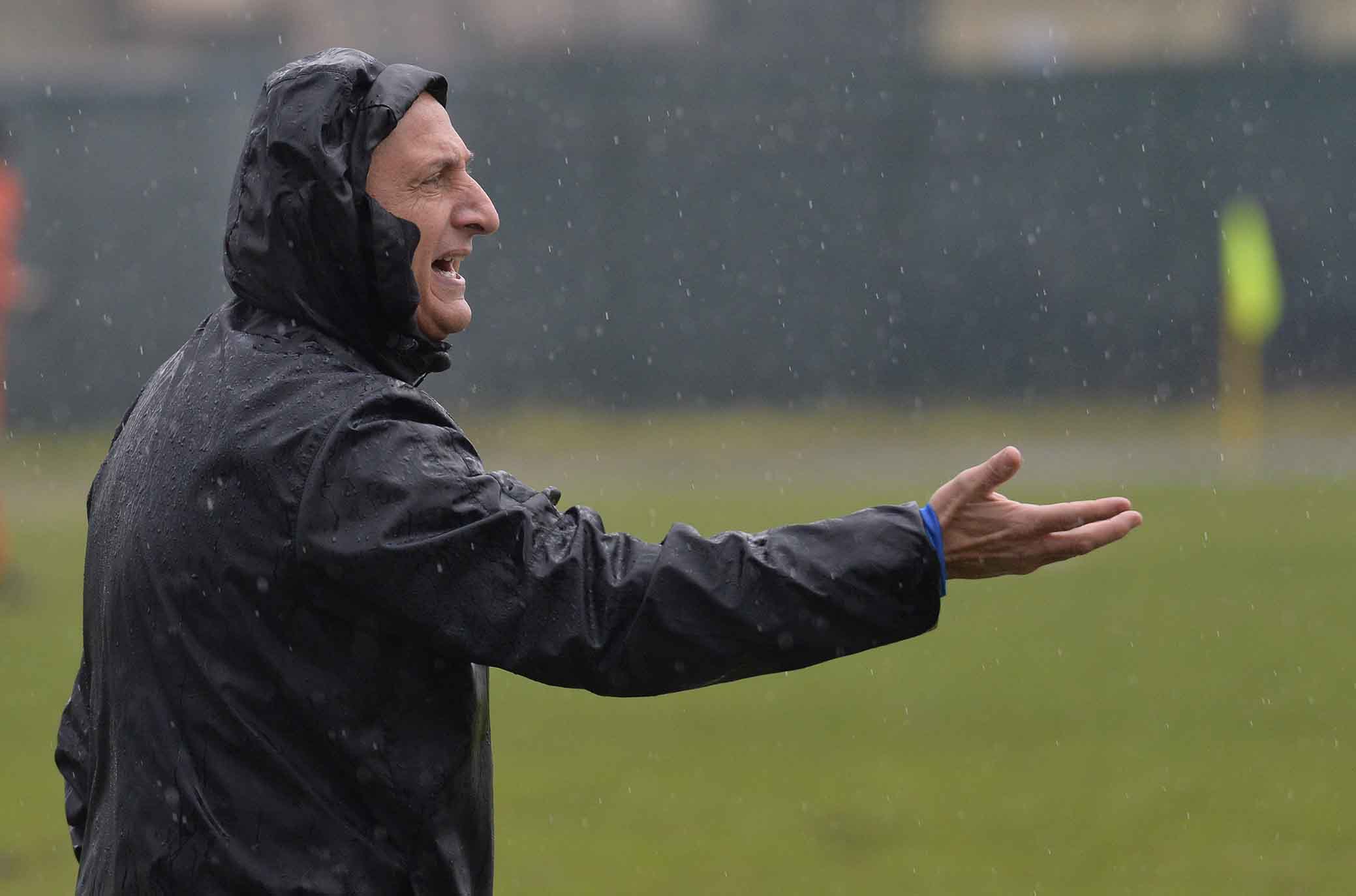 FIORENTINA PRIMAVERA-ASCOLI 15-03-2018. DI MASCIO ALLENATORE DELL'ASCOLI PRIMAVERA. SILPRESS/GALASSI SILVANO