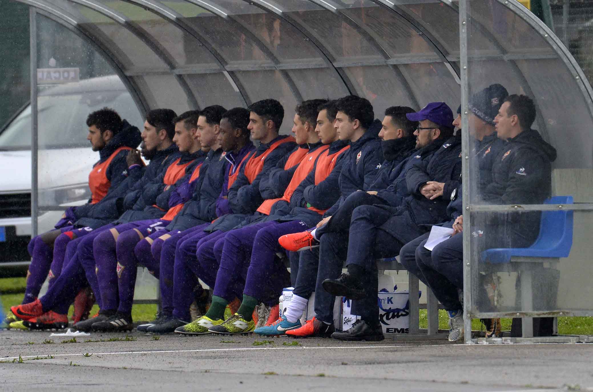 FIORENTINA PRIMAVERA-ASCOLI 15-03-2018. LA PANCHINA. SILPRESS/GALASSI SILVANO