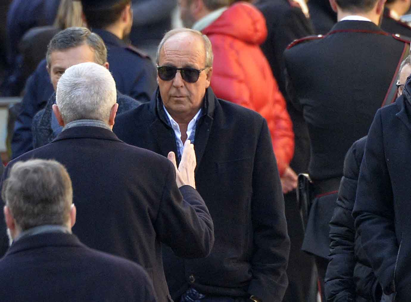 FIORENTINA 08-03-2018 I FUNERALI SOLENNI DEL CAPITANO DAVIDE ASTORI NELLA BASILICA DI SANTA CROCE A FIRENZE. VENTURA. SILPRESS/GALASSI SILVANO