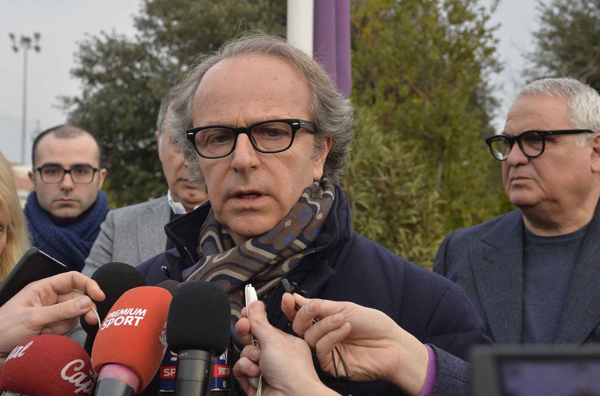 Andrea Della Valle torna a Firenze, con la squadra fino a domani