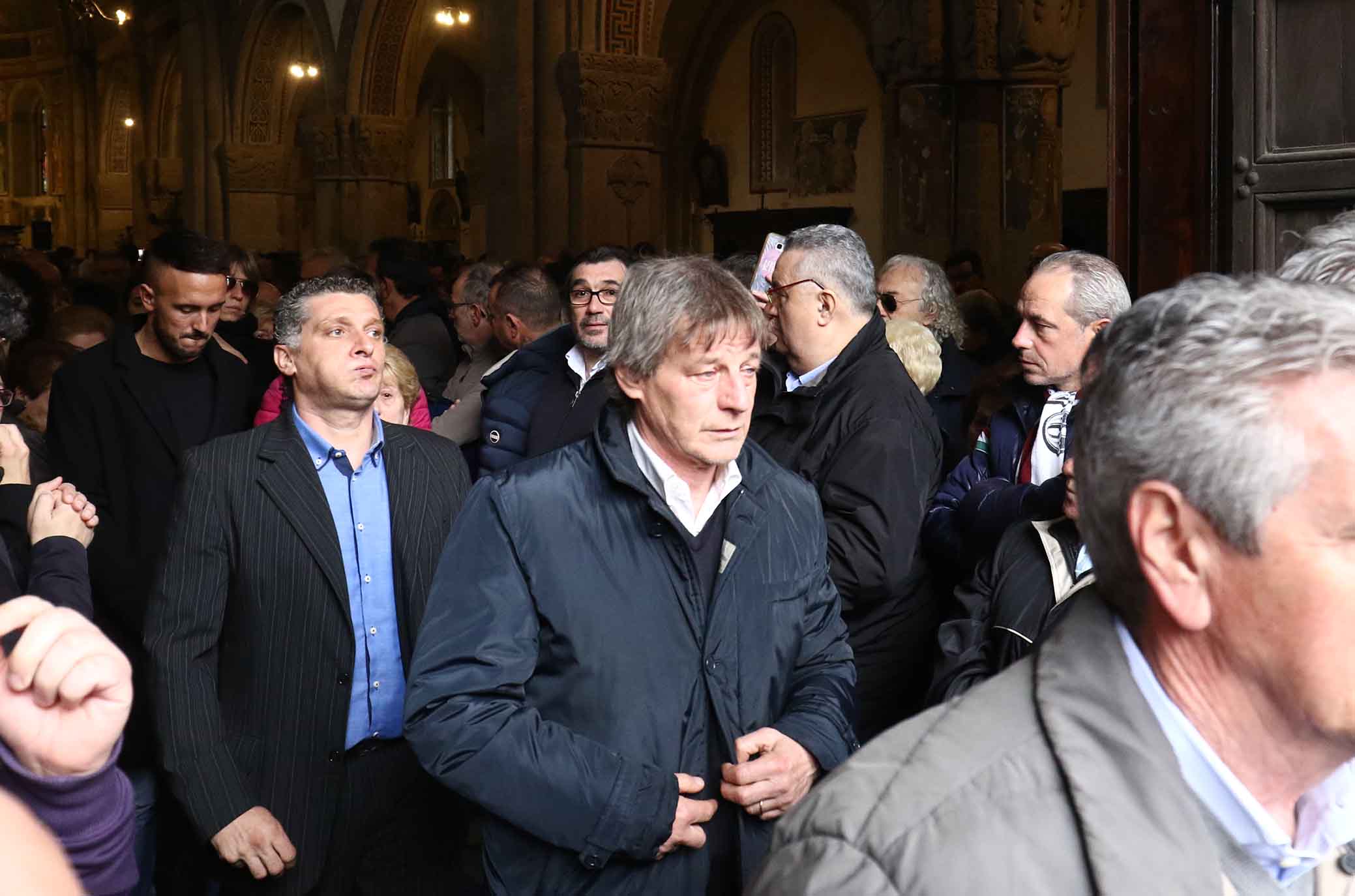 31-03-2018 Rivolta D'Adda Ph Alberto Mariani Silpress , funerali di Emiliano Mondonico allenatore Fiorentina ,Atalanta,Torino, Albinoleffe Nella Foto, la cerimonia di Emiliano Mondonico
