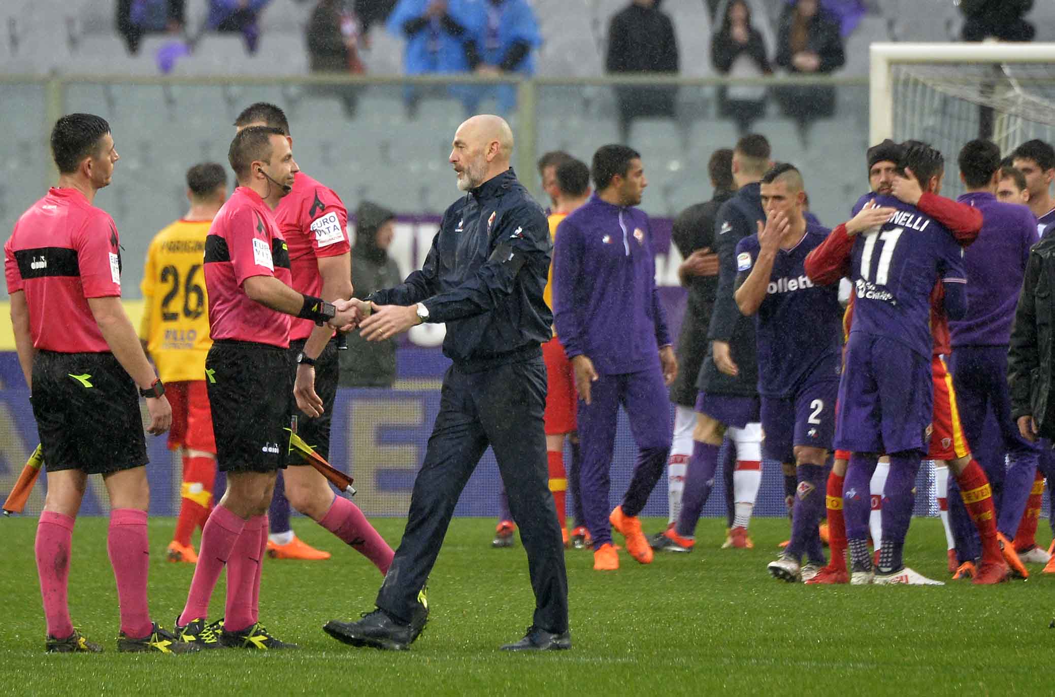 Pasqua torna a Firenze: è l'arbitro di Fiorentina-Benevento dell'anno scorso