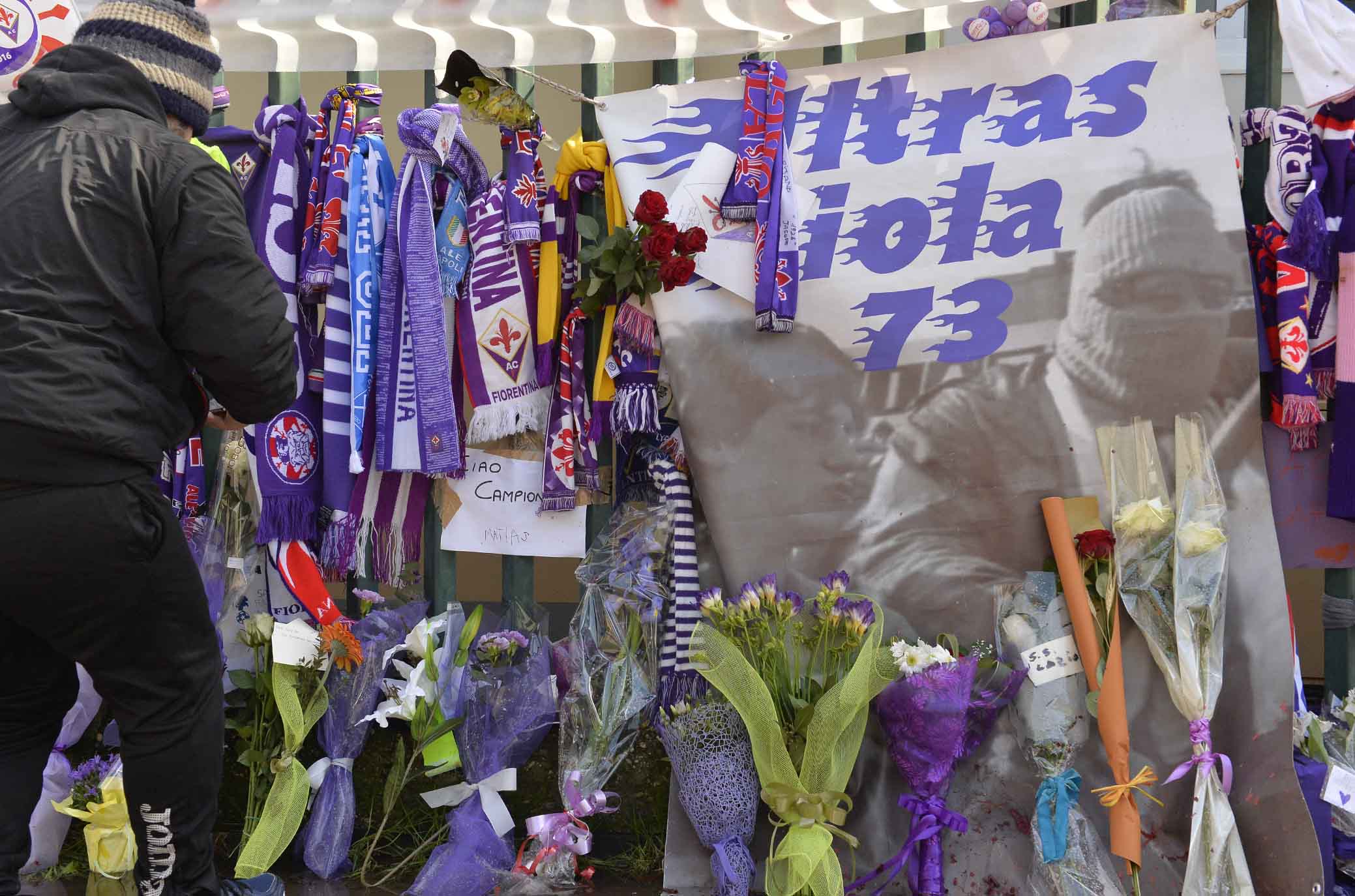 Il Benevento al Franchi per rendere omaggio ad Astori (VIDEO)