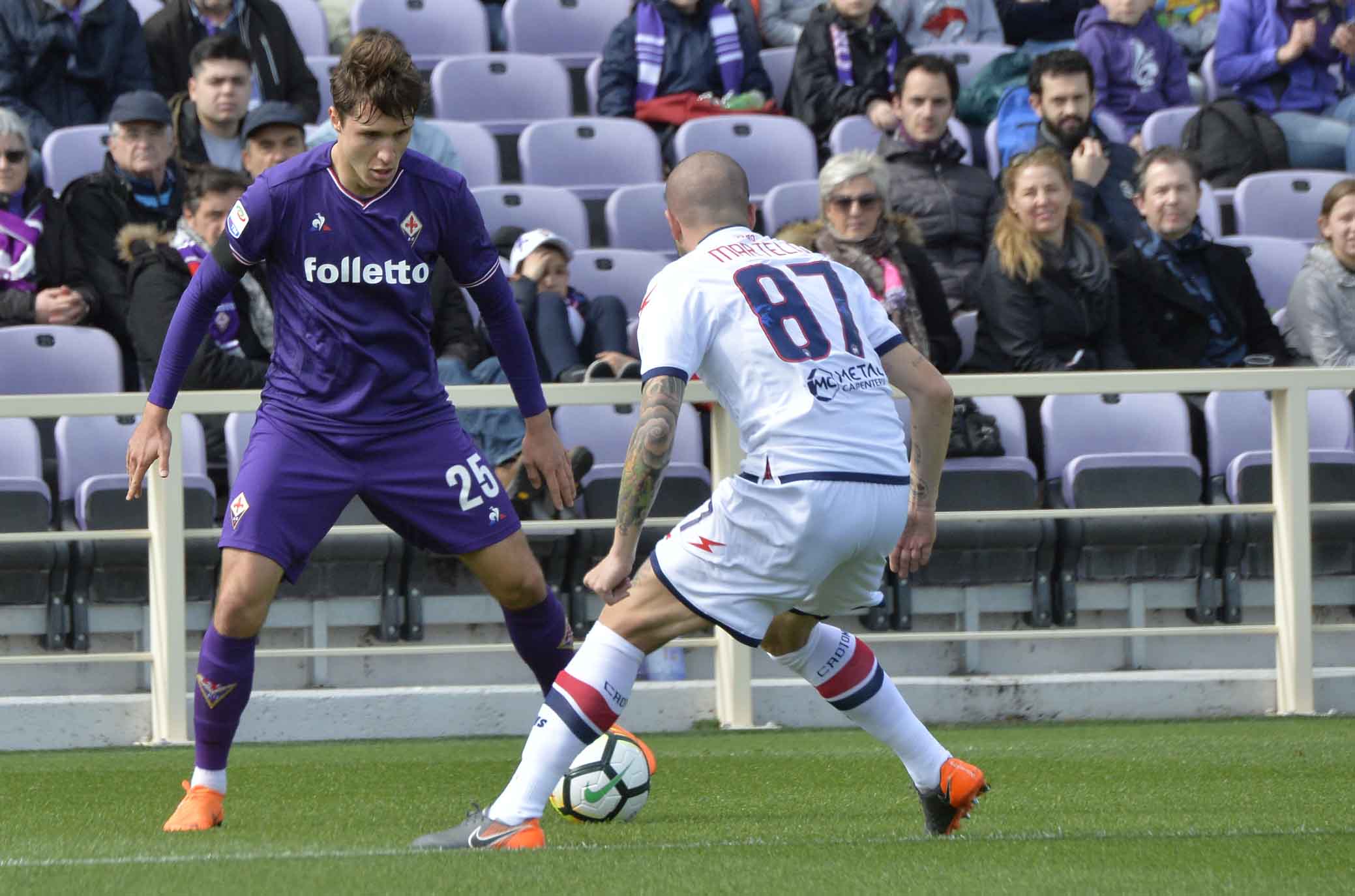 FIORENTINA-CROTONE 31-03-2018 FEDERICO CHIESA. SILPRESS/GALASSI SILVANO