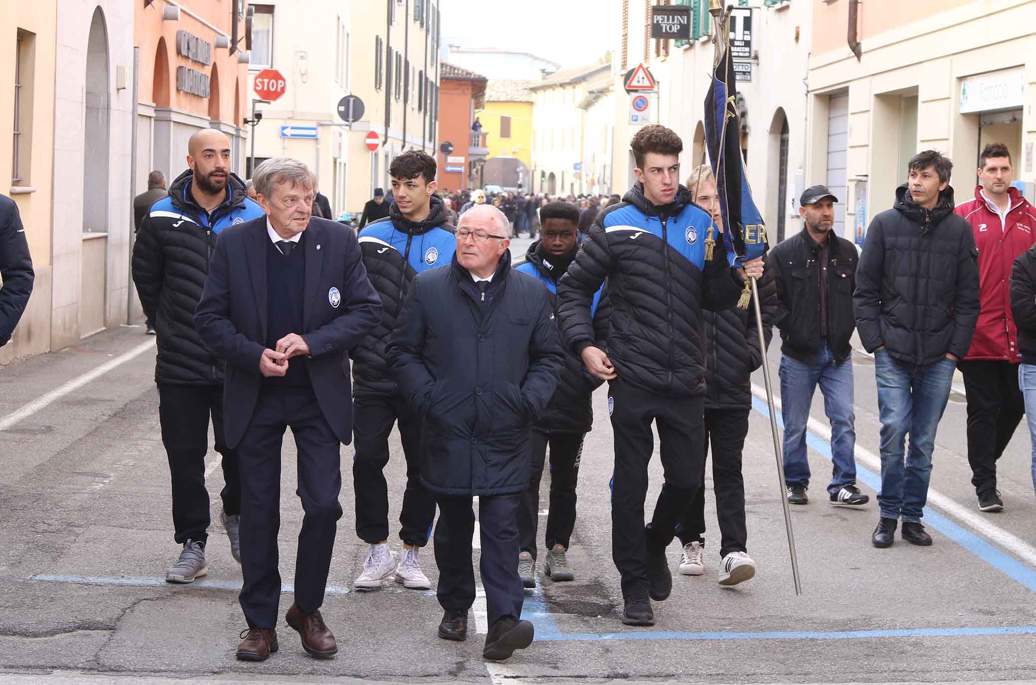 31-03-2018 Rivolta D'Adda Ph Alberto Mariani Silpress , funerali di Emiliano Mondonico allenatore Fiorentina ,Atalanta,Torino, Albinoleffe Nella Foto, la cerimonia di Emiliano Mondonico
