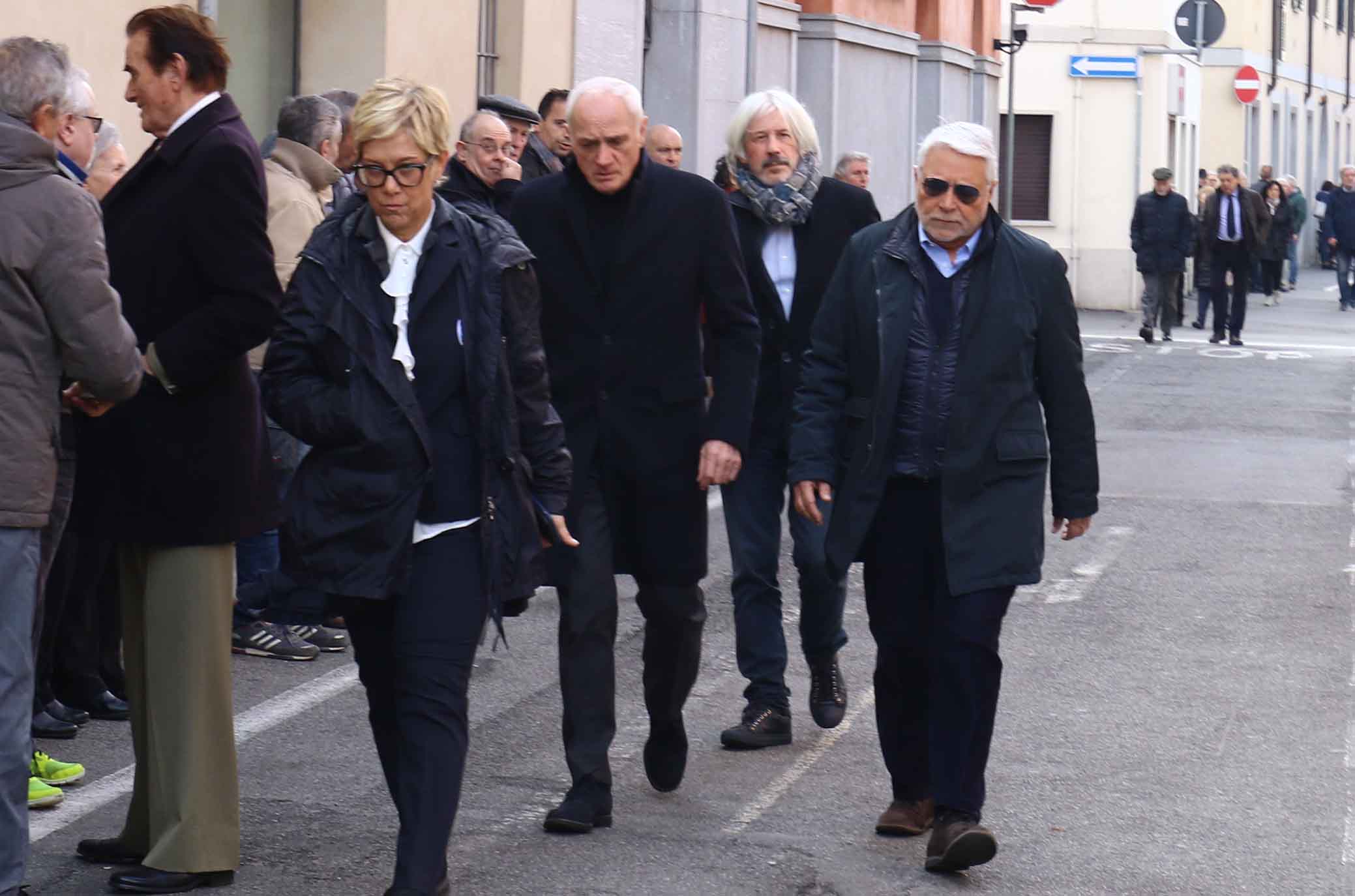 31-03-2018 Rivolta D'Adda Ph Alberto Mariani Silpress , funerali di Emiliano Mondonico allenatore Fiorentina ,Atalanta,Torino, Albinoleffe Nella Foto, la cerimonia di Emiliano Mondonico