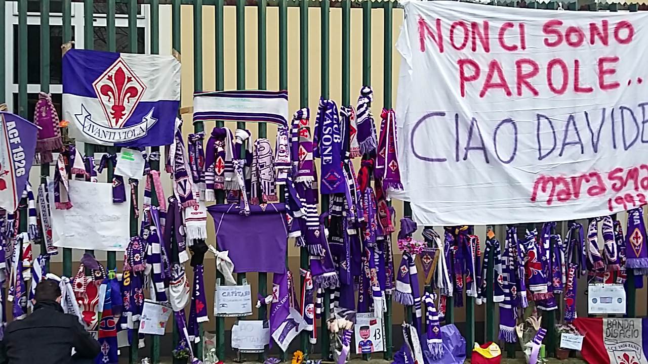Oggi primo pranzo dei viola senza Astori. La squadra si ritrova al centro sportivo