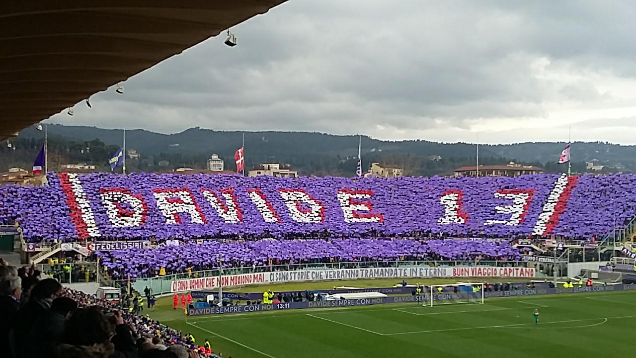 Tutti fermi al minuto 13: il ricordo di Davide, la grande coreografia della Fiesole (FOTO)