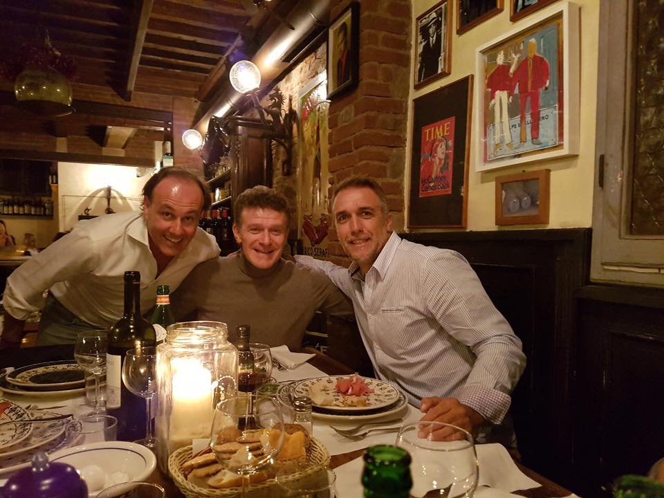 Ore fiorentine per Gabriel Batistuta. Mercoledì lo aspettano a Roma (FOTO)