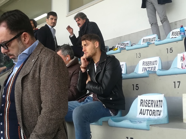 Viareggio, in Tribuna a tifare per i compagni anche Cerofolini (FOTO)