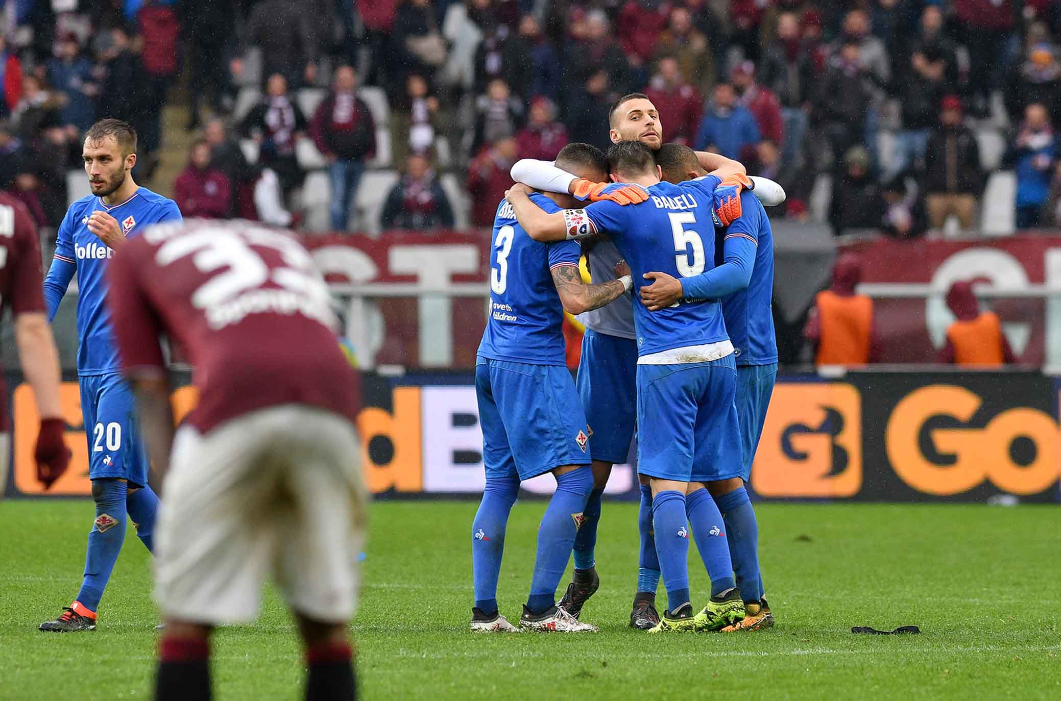 TORINO-FIORENTINA 18-03-2018. ESULTANZA FINALE. SILPRESS