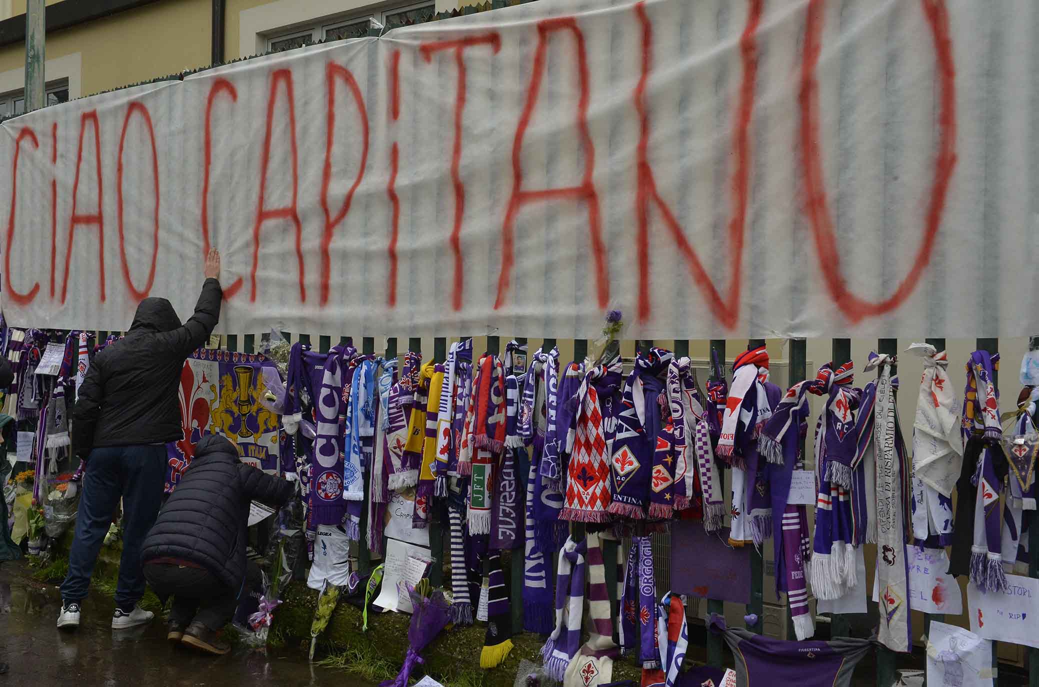 Il Muro del pianto viola sarà dentro il 'Franchi',  la società al lavoro insieme alla famiglia