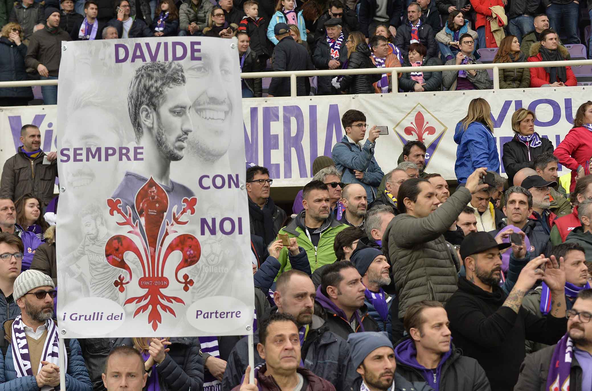 "Non è mai un addio finché resiste il ricordo: ciao Capitano". Il tributo del VC Tavarnelle a Davide Astori (FOTO)