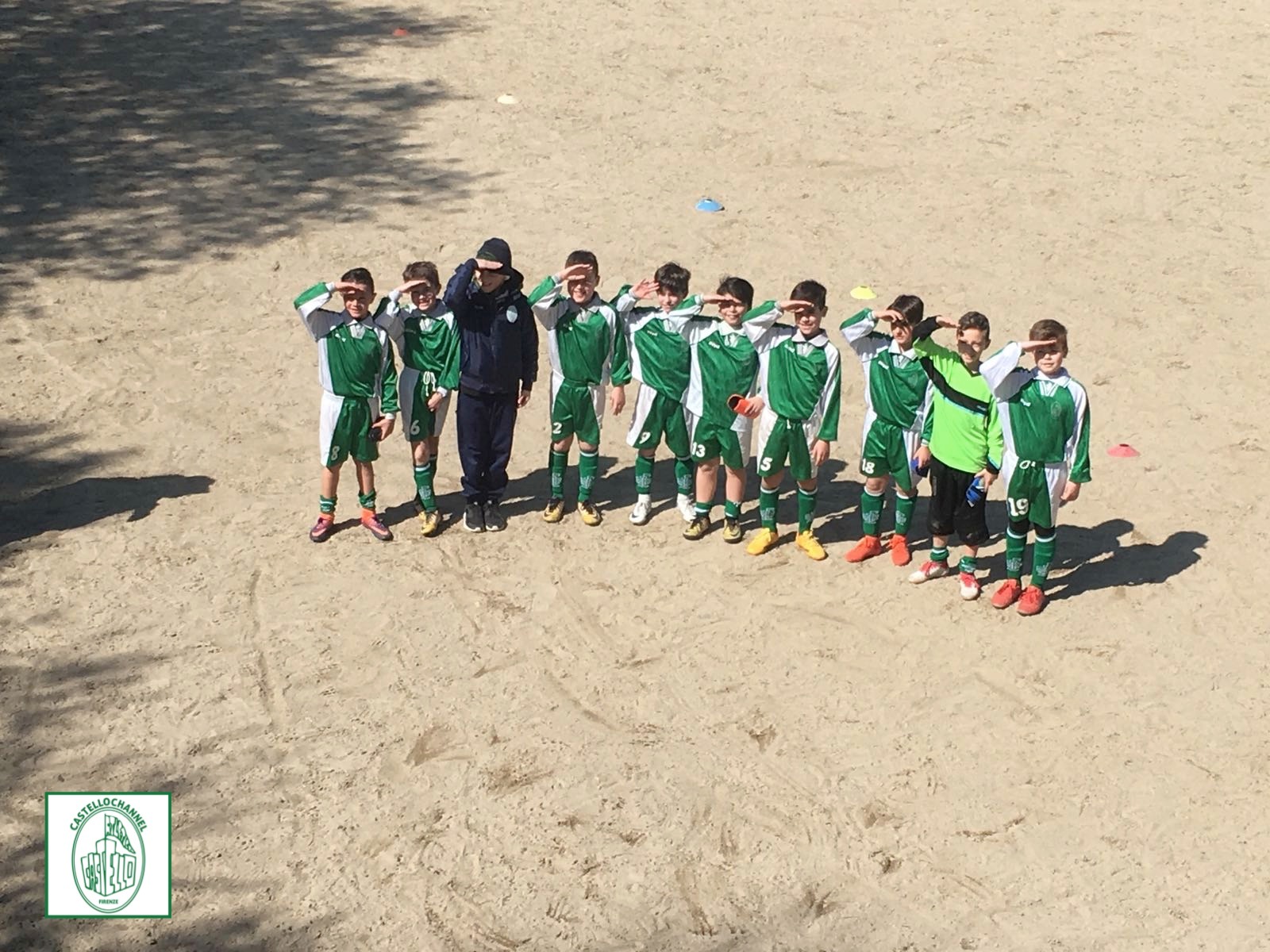 Anche i Pulcini dell'Atletica Castello salutano Capitan Astori (FOTO)