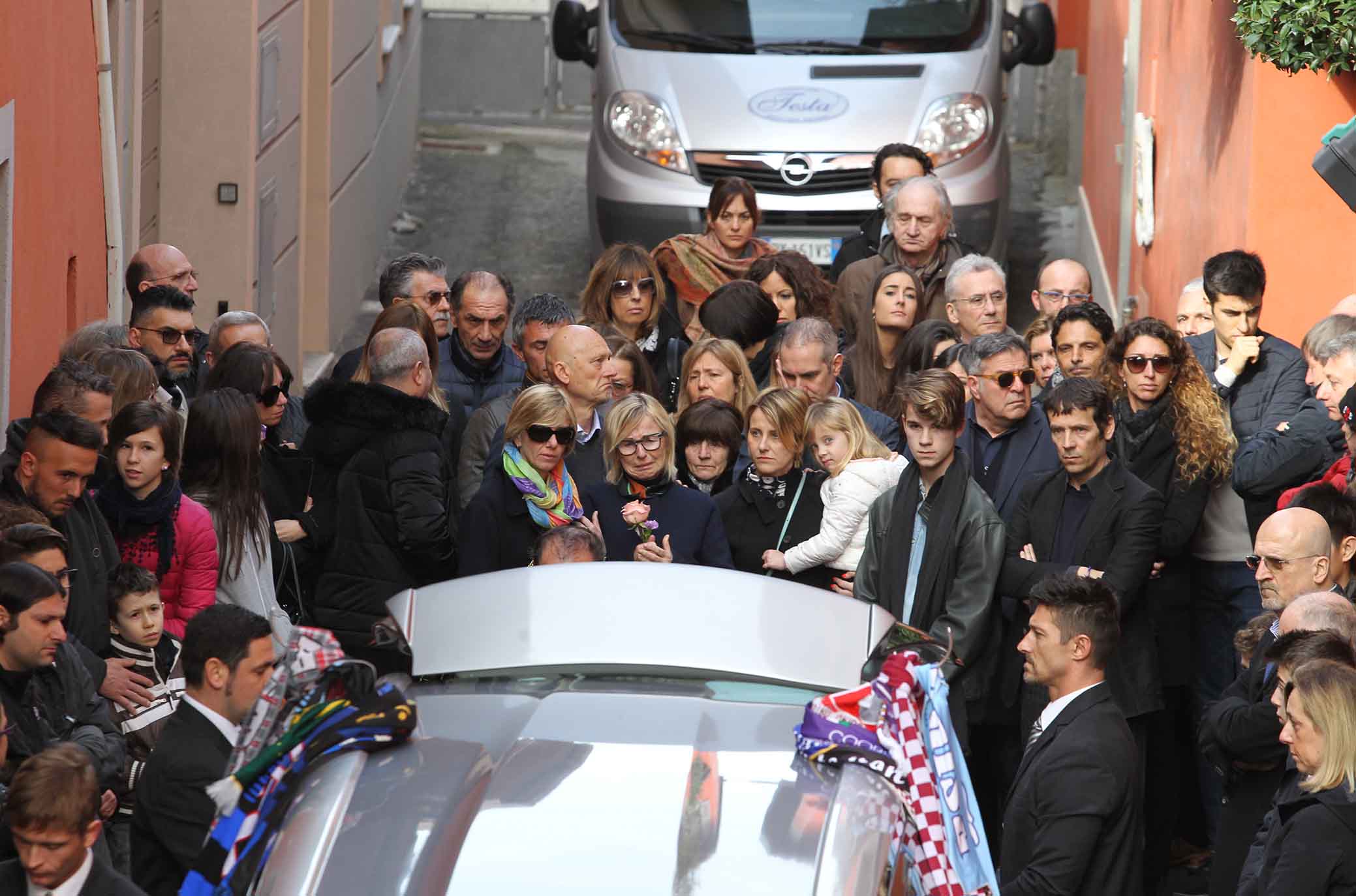31-03-2018 Rivolta D'Adda Ph Alberto Mariani Silpress , funerali di Emiliano Mondonico allenatore Fiorentina ,Atalanta,Torino, Albinoleffe Nella Foto, la cerimonia di Emiliano Mondonico. ,