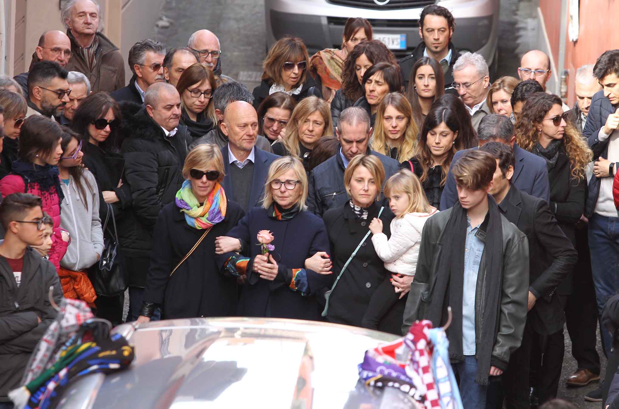 31-03-2018 Rivolta D'Adda Ph Alberto Mariani Silpress , funerali di Emiliano Mondonico allenatore Fiorentina ,Atalanta,Torino, Albinoleffe Nella Foto, la cerimonia di Emiliano Mondonico. ,