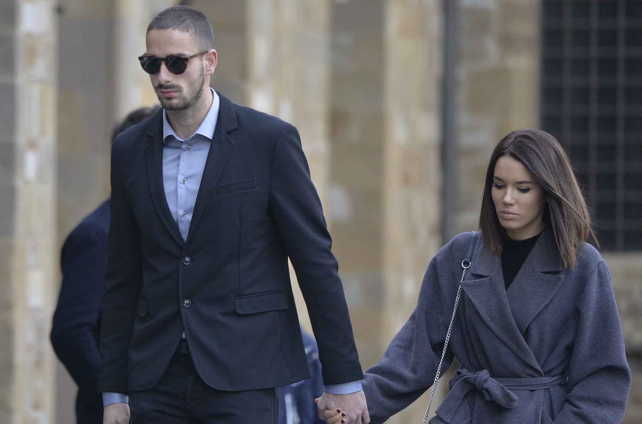 FIORENTINA 08-03-2018 I FUNERALI SOLENNI DEL CAPITANO DAVIDE ASTORI NELLA BASILICA DI SANTA CROCE A FIRENZE. LUCA lezzerini SILPRESS/GALASSI SILVANO