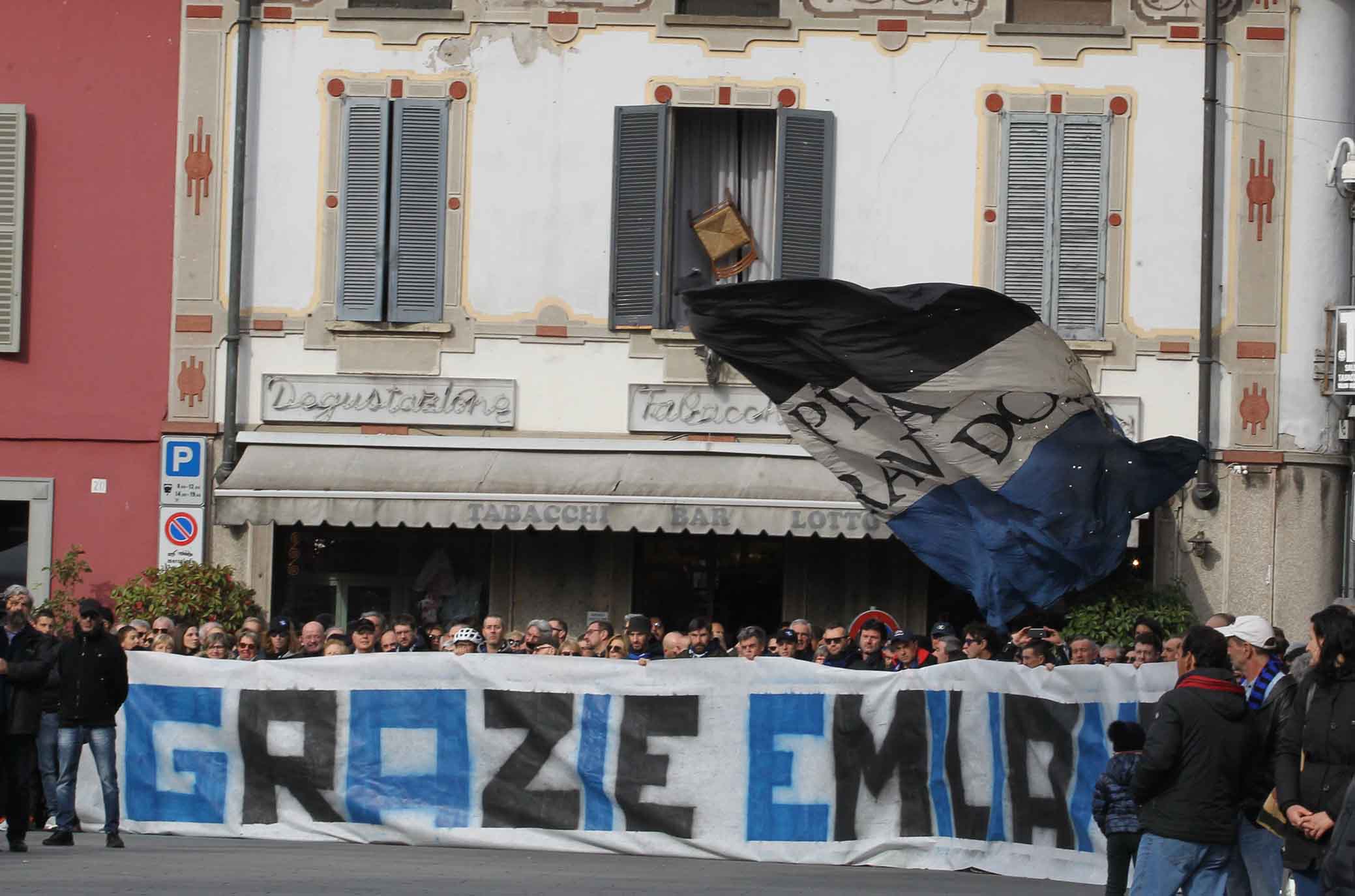31-03-2018 Rivolta D'Adda Ph Alberto Mariani Silpress , funerali di Emiliano Mondonico allenatore Fiorentina ,Atalanta,Torino, Albinoleffe Nella Foto, la cerimonia di Emiliano Mondonico. ,