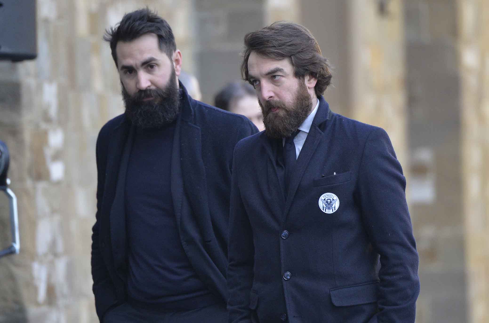 FIORENTINA 08-03-2018 I FUNERALI SOLENNI DEL CAPITANO DAVIDE ASTORI NELLA BASILICA DI SANTA CROCE A FIRENZE. VENEZIA. SILPRESS/GALASSI SILVANO