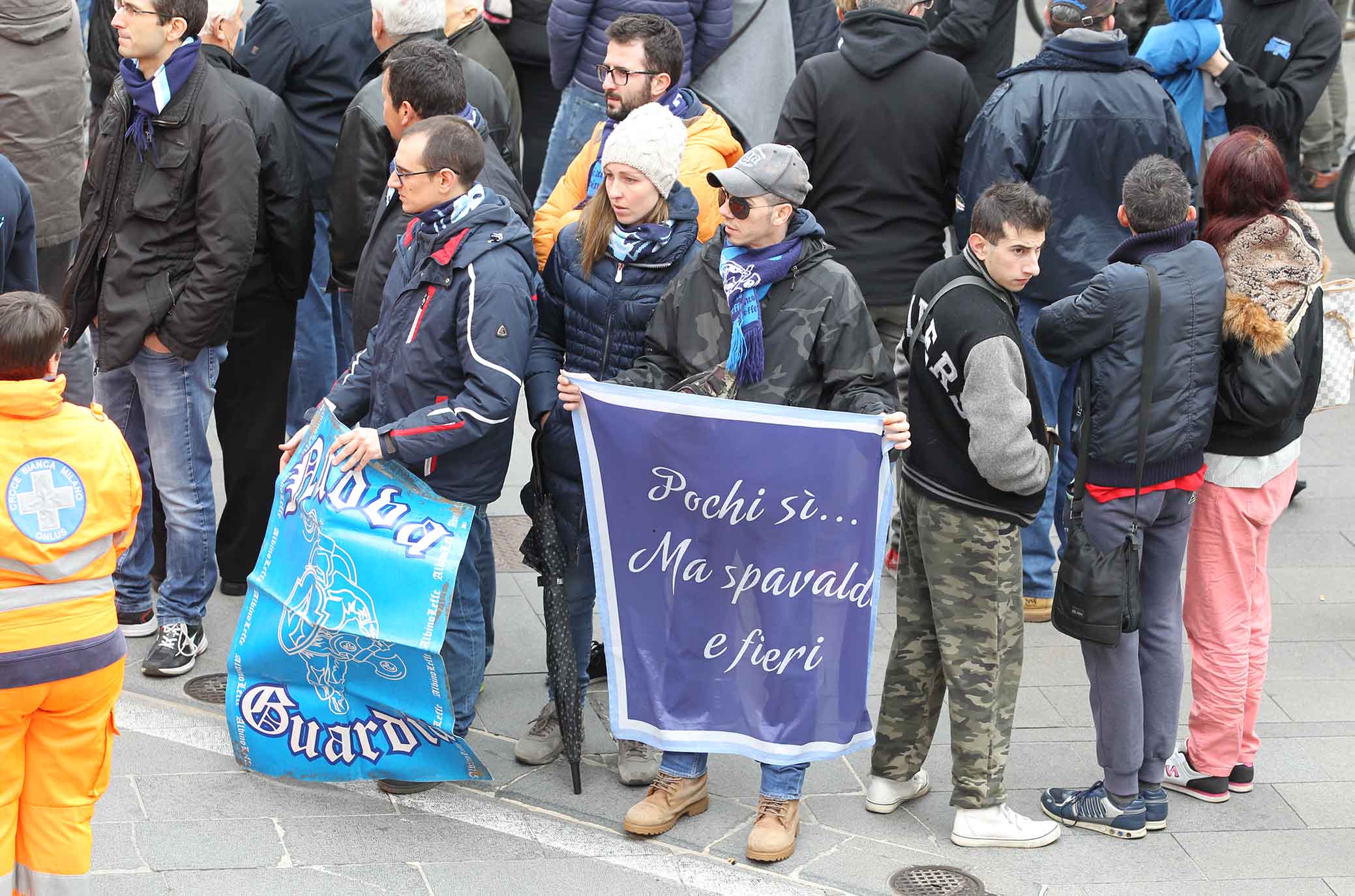 31-03-2018 Rivolta D'Adda Ph Alberto Mariani Silpress , funerali di Emiliano Mondonico allenatore Fiorentina ,Atalanta,Torino, Albinoleffe Nella Foto, la cerimonia di Emiliano Mondonico. ,