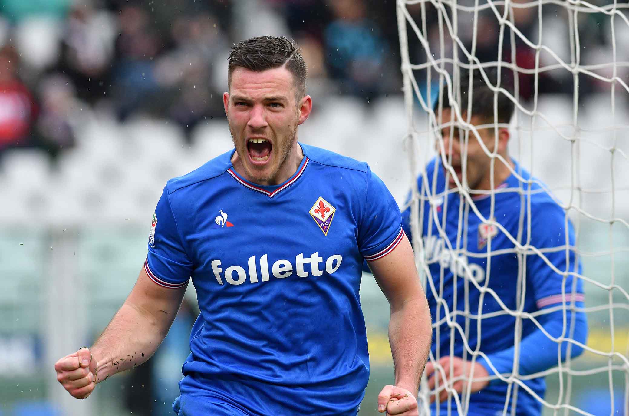 TORINO-FIORENTINA 18-03-2018. ESULTANZA DI JORDAN VERETOUT. SILPRESS