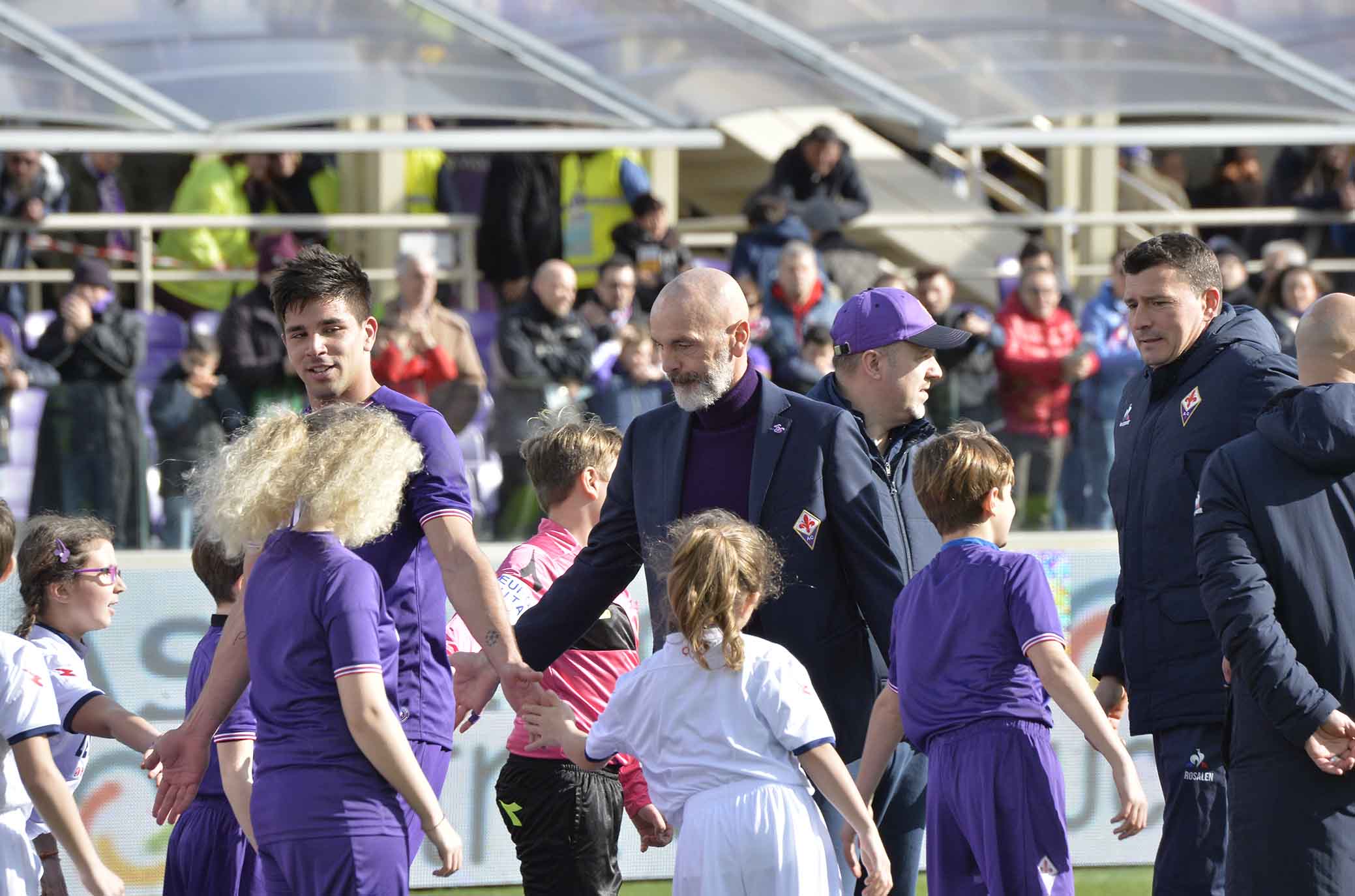 FIORENTINA-CROTONE 31-03-2018 PIOLI E SIMEONE. SILPRESS/GALASSI SILVANO