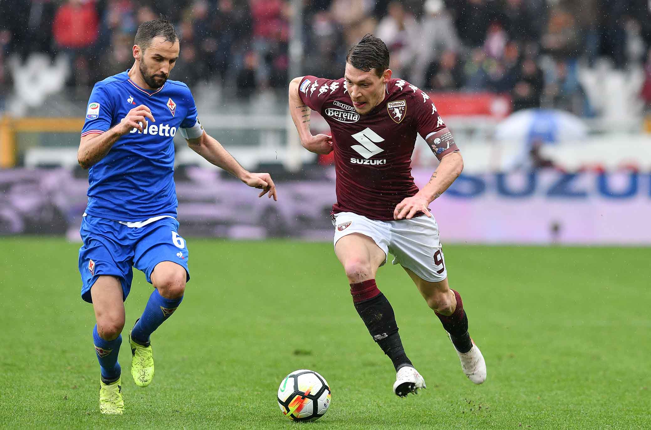 TORINO-FIORENTINA 18-03-2018. MILAN BADELJ. SILPRESS/GALASSI SILVANO