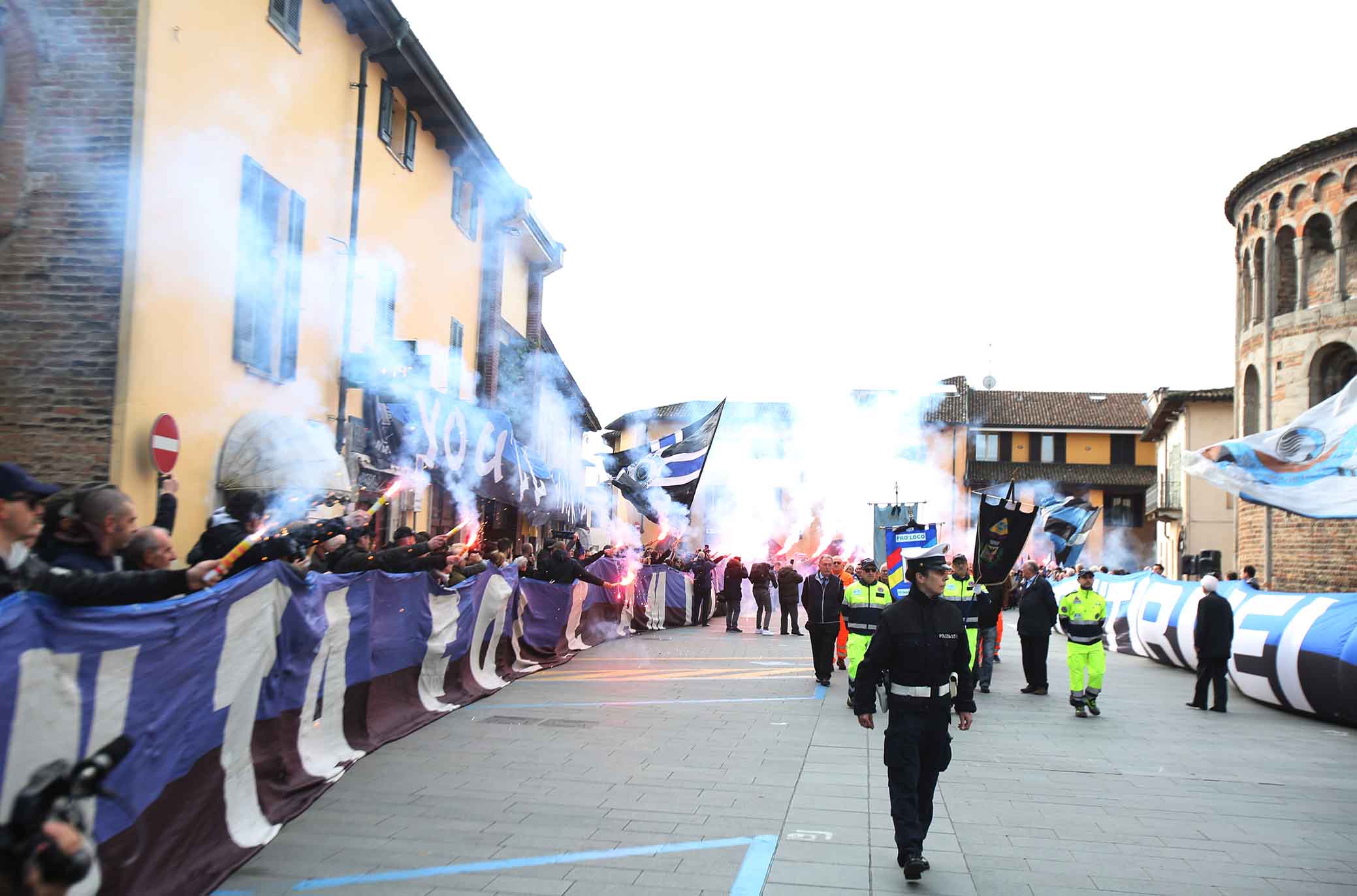 31-03-2018 Rivolta D'Adda Ph Alberto Mariani Silpress , funerali di Emiliano Mondonico allenatore Fiorentina ,Atalanta,Torino, Albinoleffe Nella Foto, la cerimonia di Emiliano Mondonico. ,