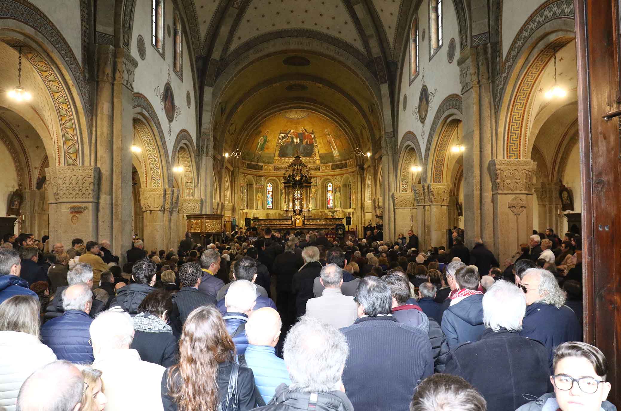31-03-2018 Rivolta D'Adda Ph Alberto Mariani Silpress , funerali di Emiliano Mondonico allenatore Fiorentina ,Atalanta,Torino, Albinoleffe Nella Foto, la cerimonia di Emiliano Mondonico