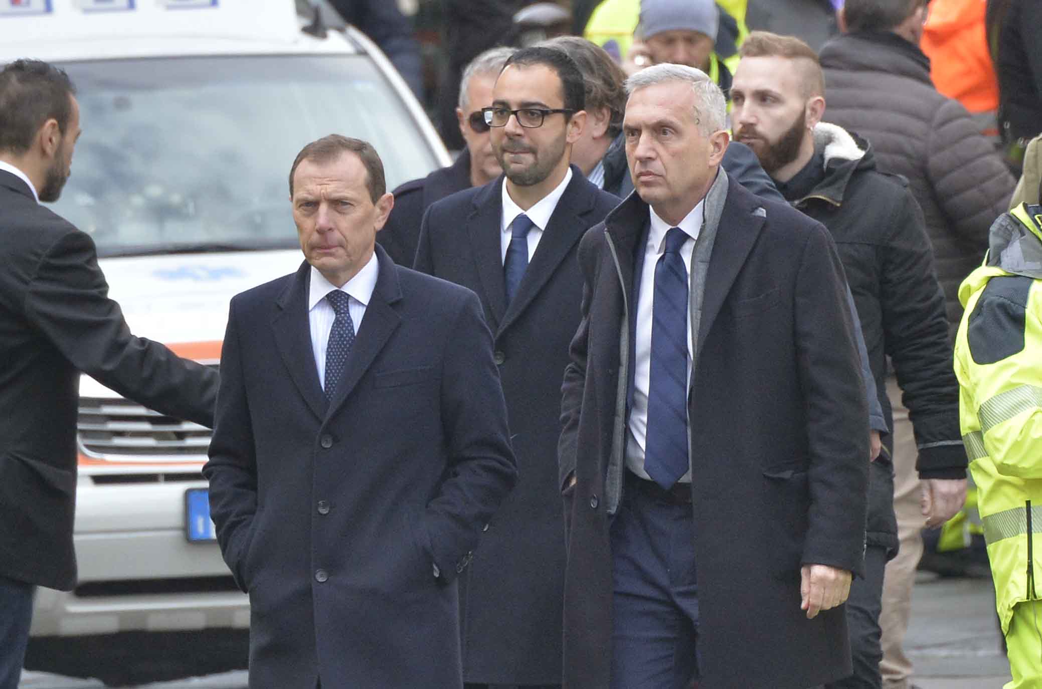FIORENTINA 08-03-2018 I FUNERALI SOLENNI DEL CAPITANO DAVIDE ASTORI NELLA BASILICA DI SANTA CROCE A FIRENZE. SANDRO MENCUCCI. SILPRESS/GALASSI SILVANO