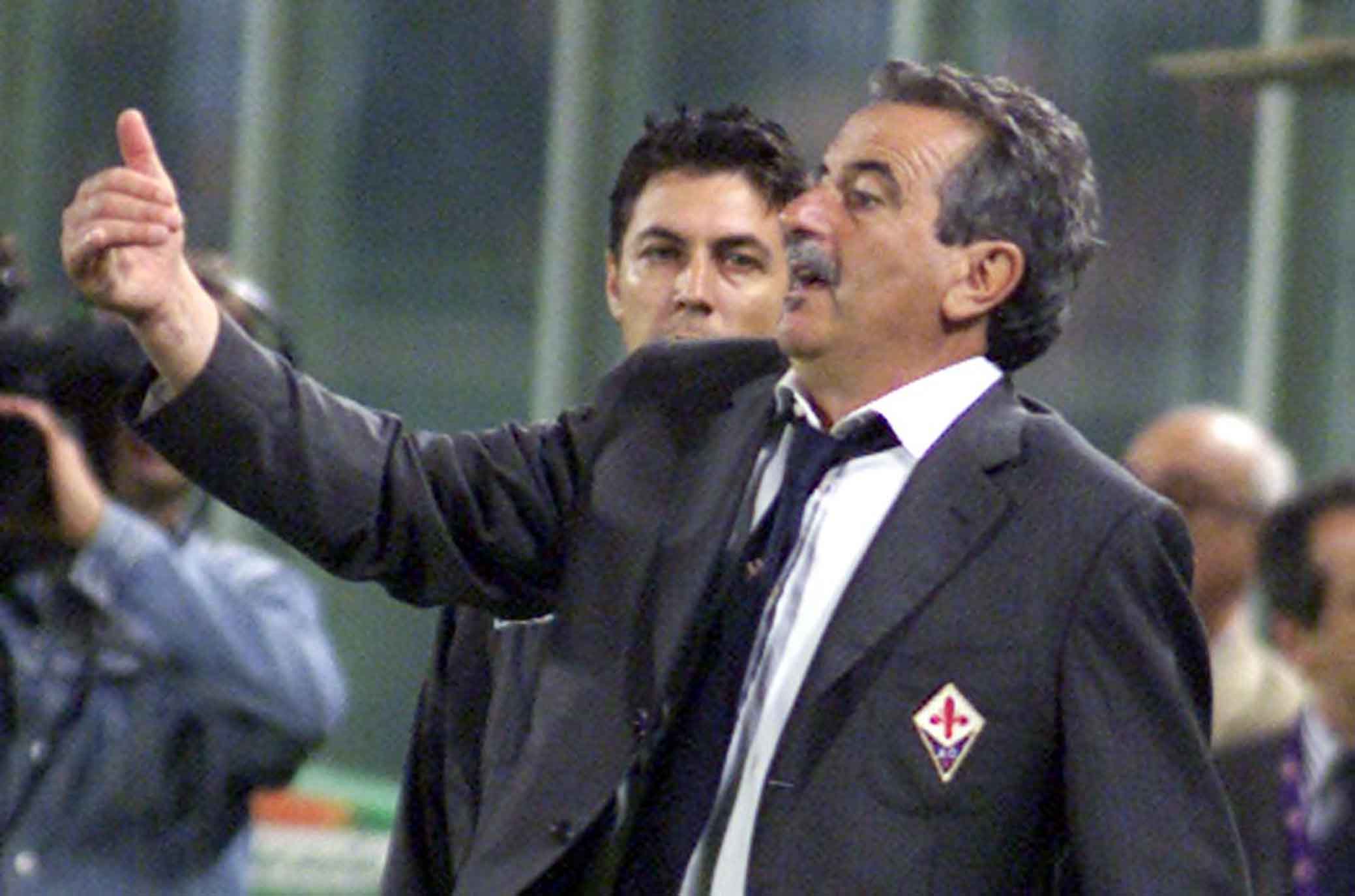 FIORENTINA-NAPOLI 2004. EMILIANO MONDONICO. SILPRESS/GALASSI SILVANO